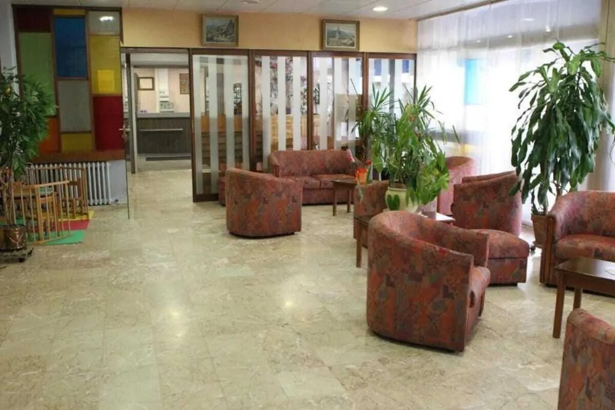 Lobby or reception in Les Portes du Cantal