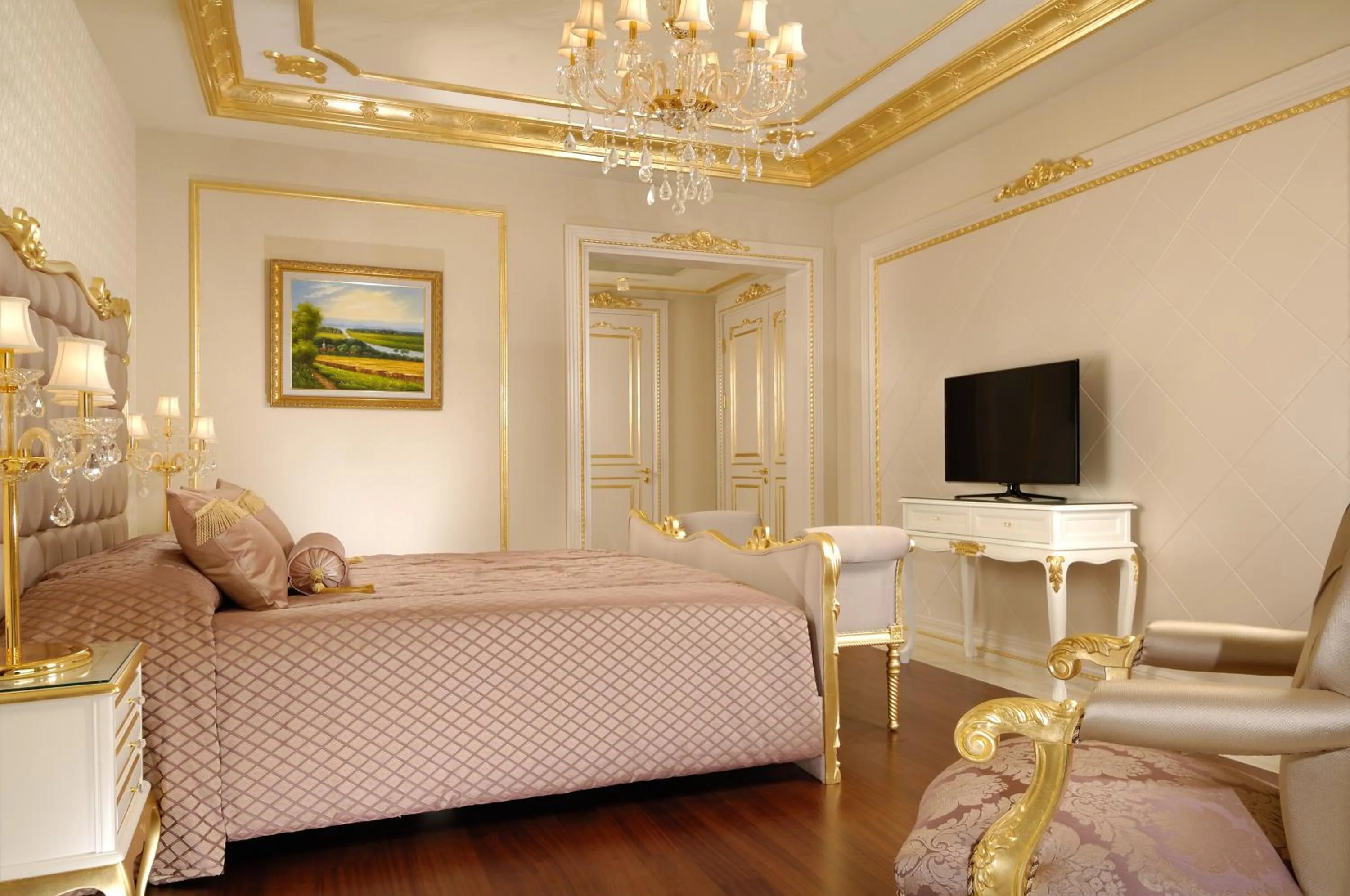 Bedroom in The Plaza Bodrum