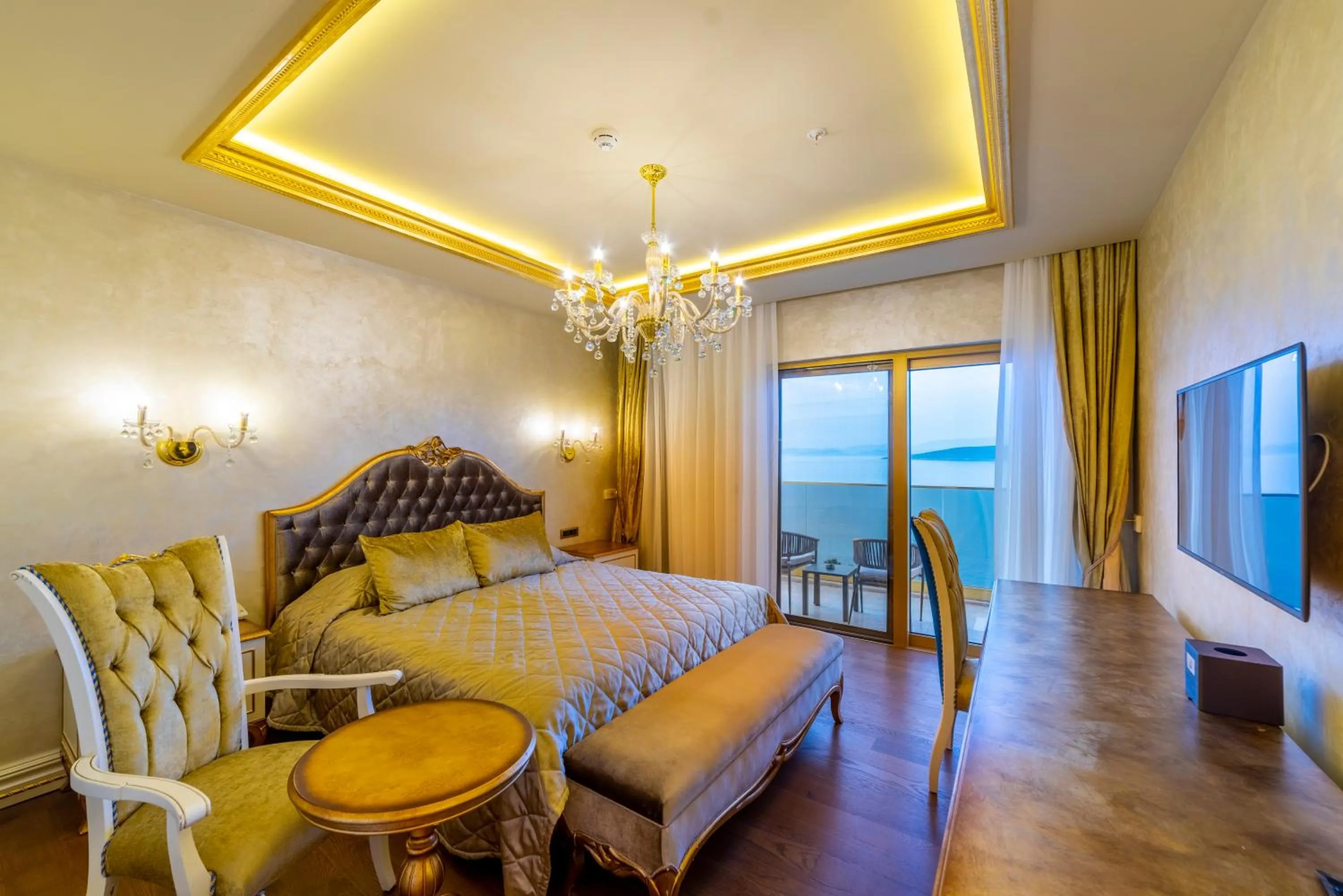 Bedroom in The Plaza Bodrum