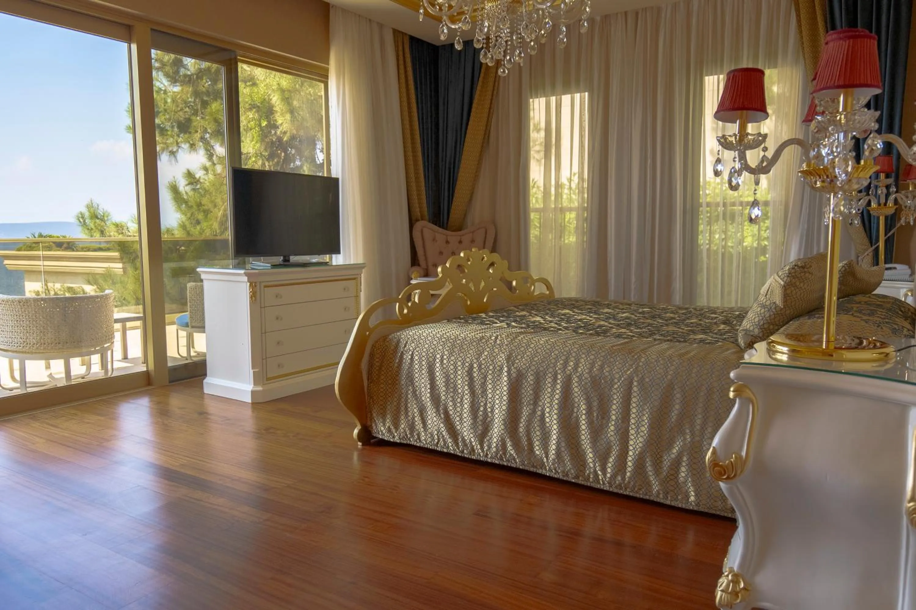 Bedroom in The Plaza Bodrum