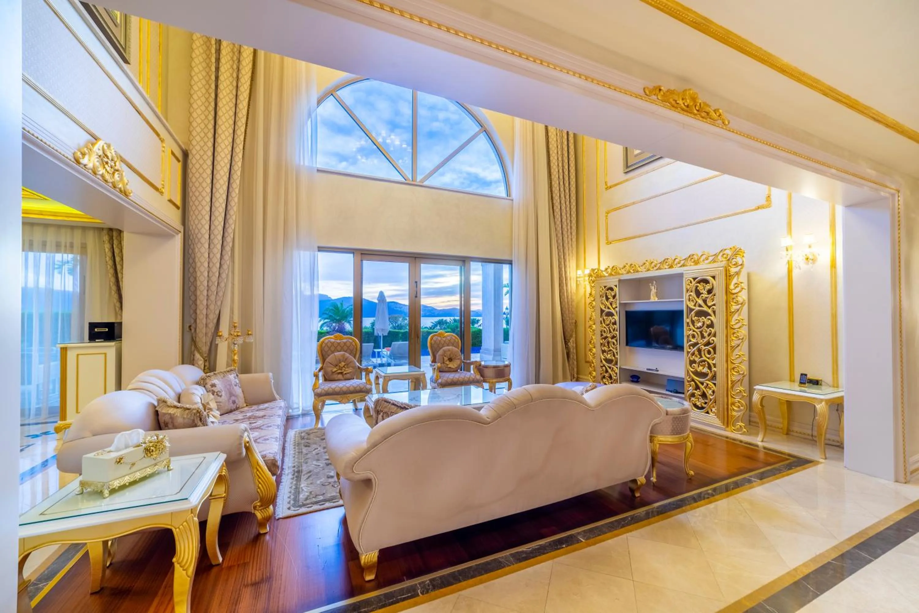 Living room in The Plaza Bodrum