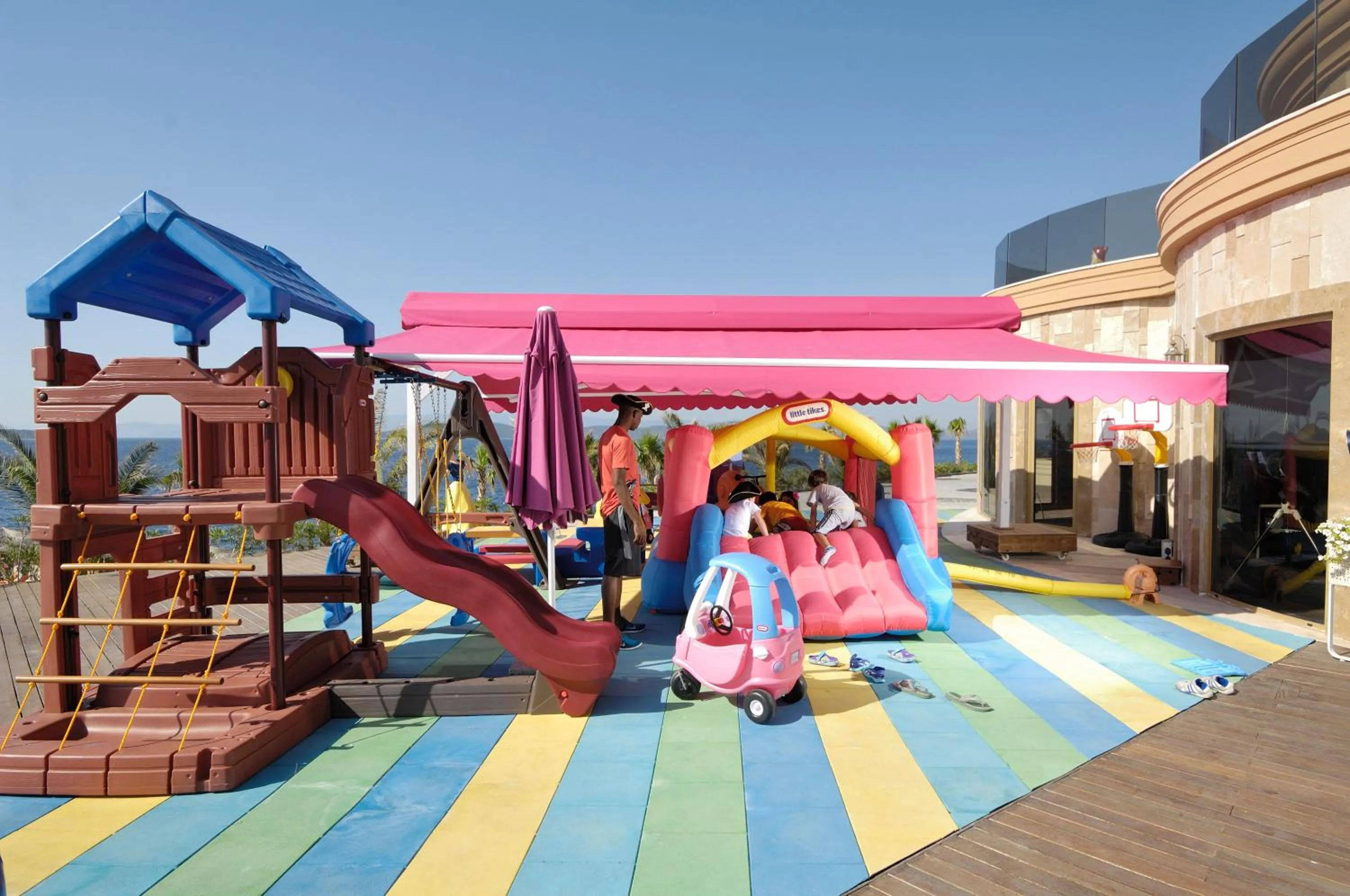 Children play ground in The Plaza Bodrum