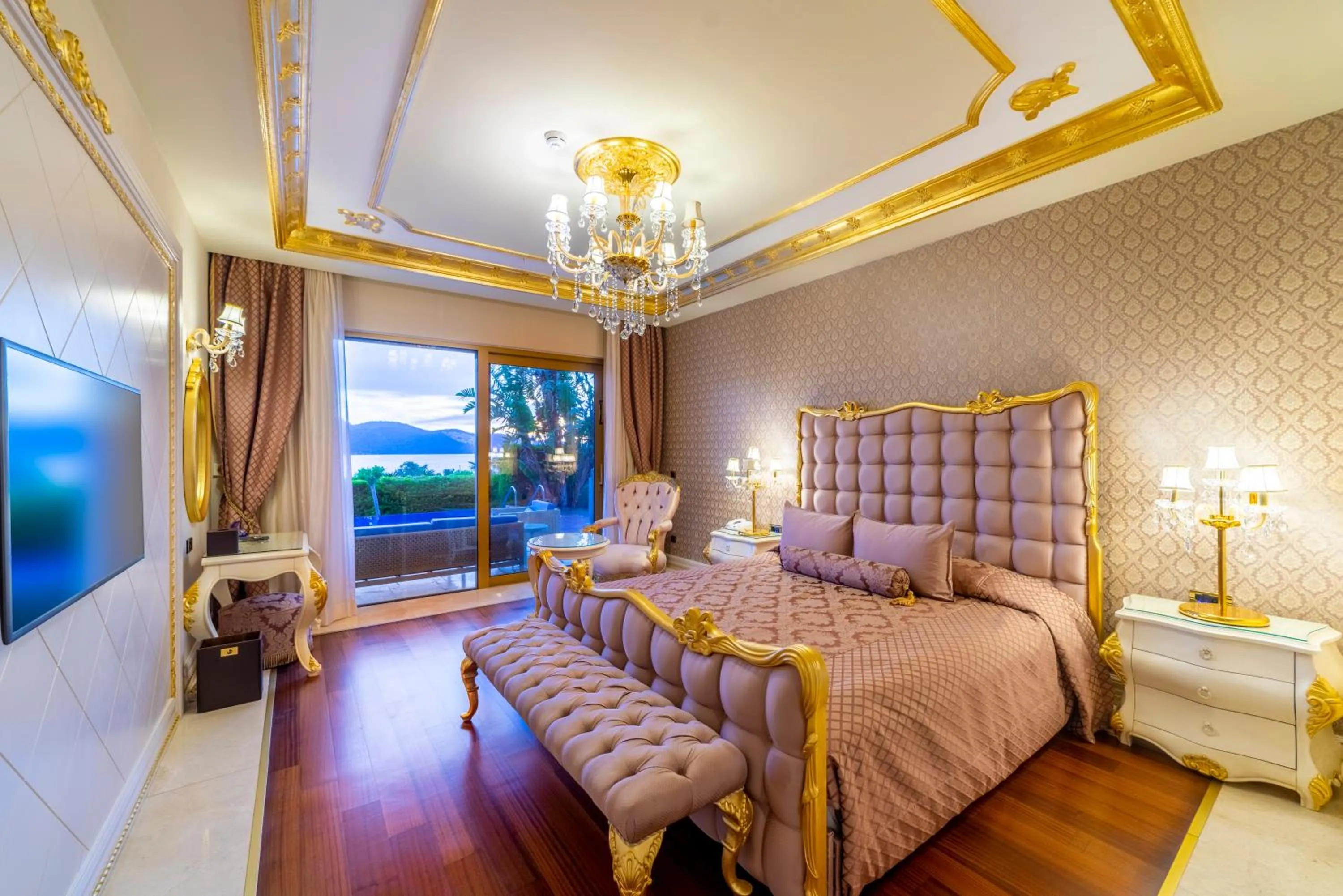 Bedroom in The Plaza Bodrum
