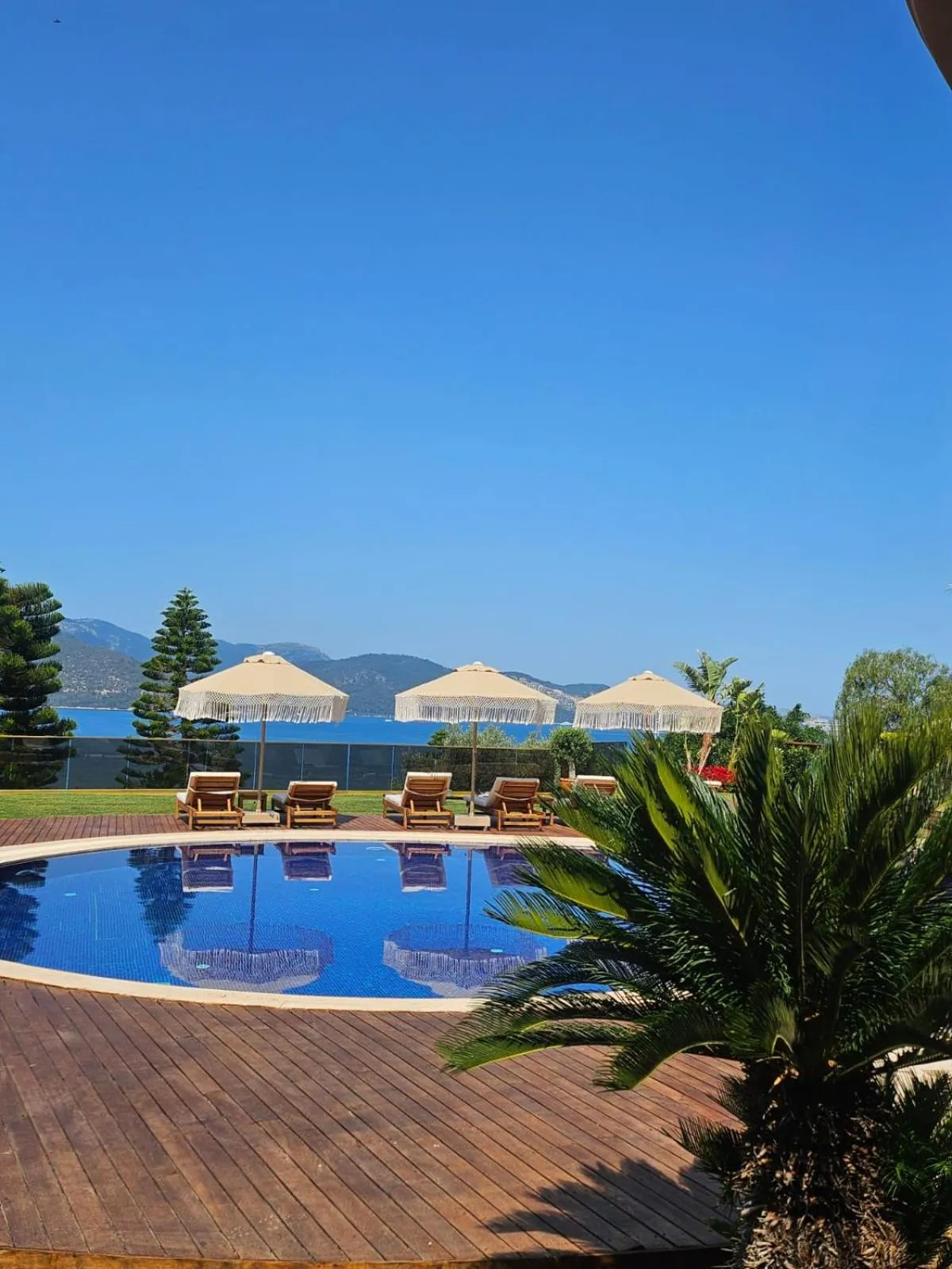 Pool view in The Plaza Bodrum