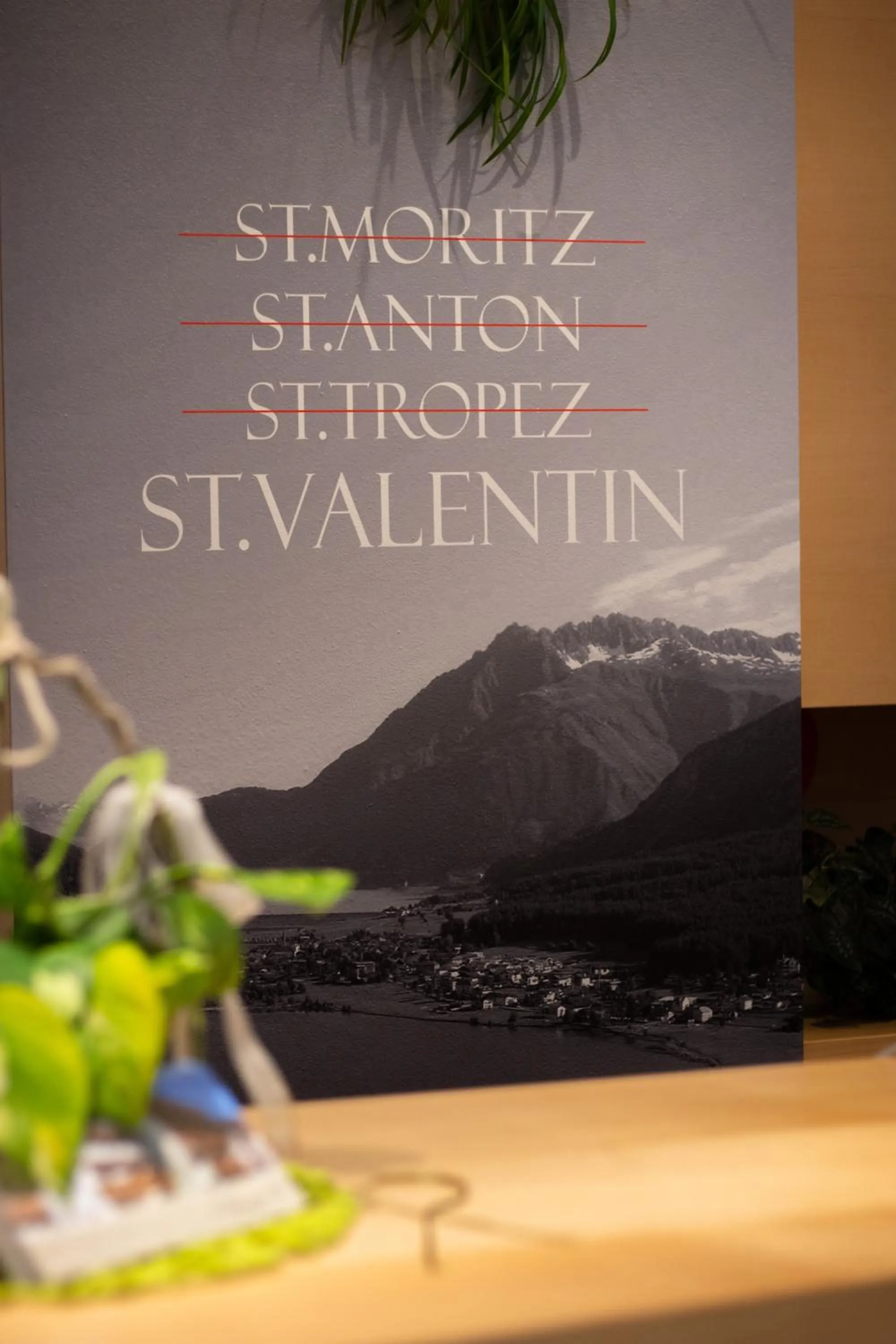 Lobby or reception in Garni Apparthotel St Valentin