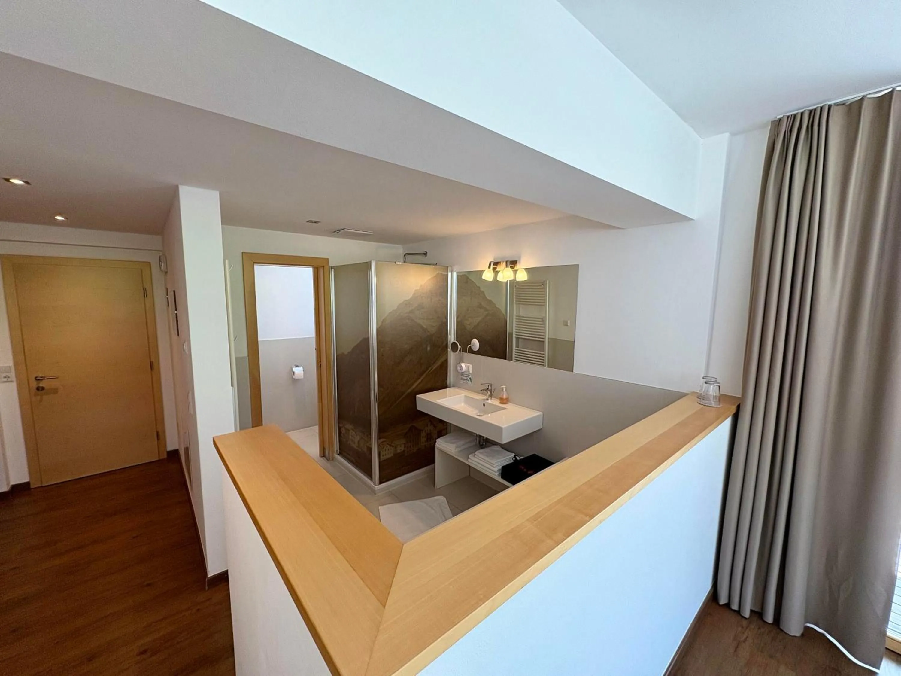 Bathroom in Garni Apparthotel St Valentin