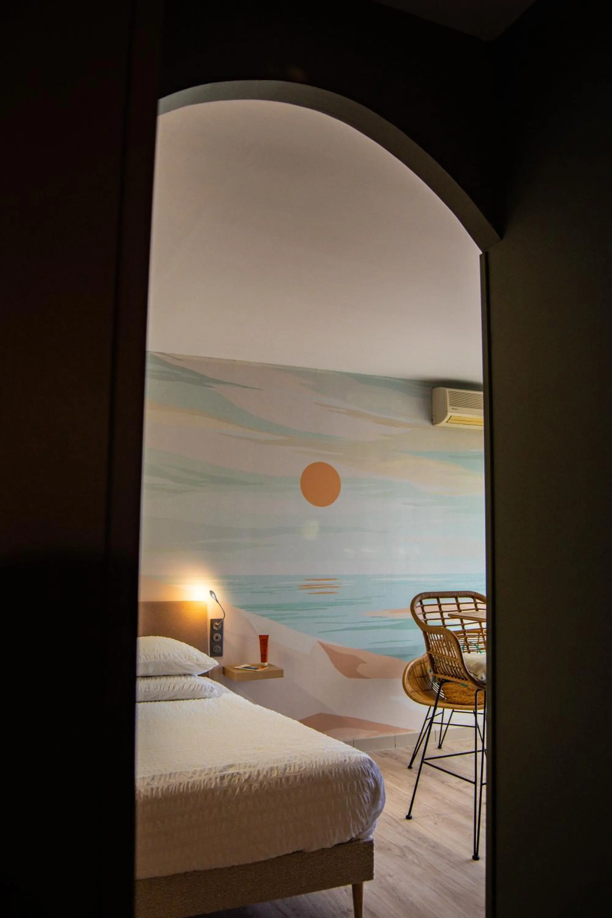 Bed in Résidence Hôtelière Natureva & Spa