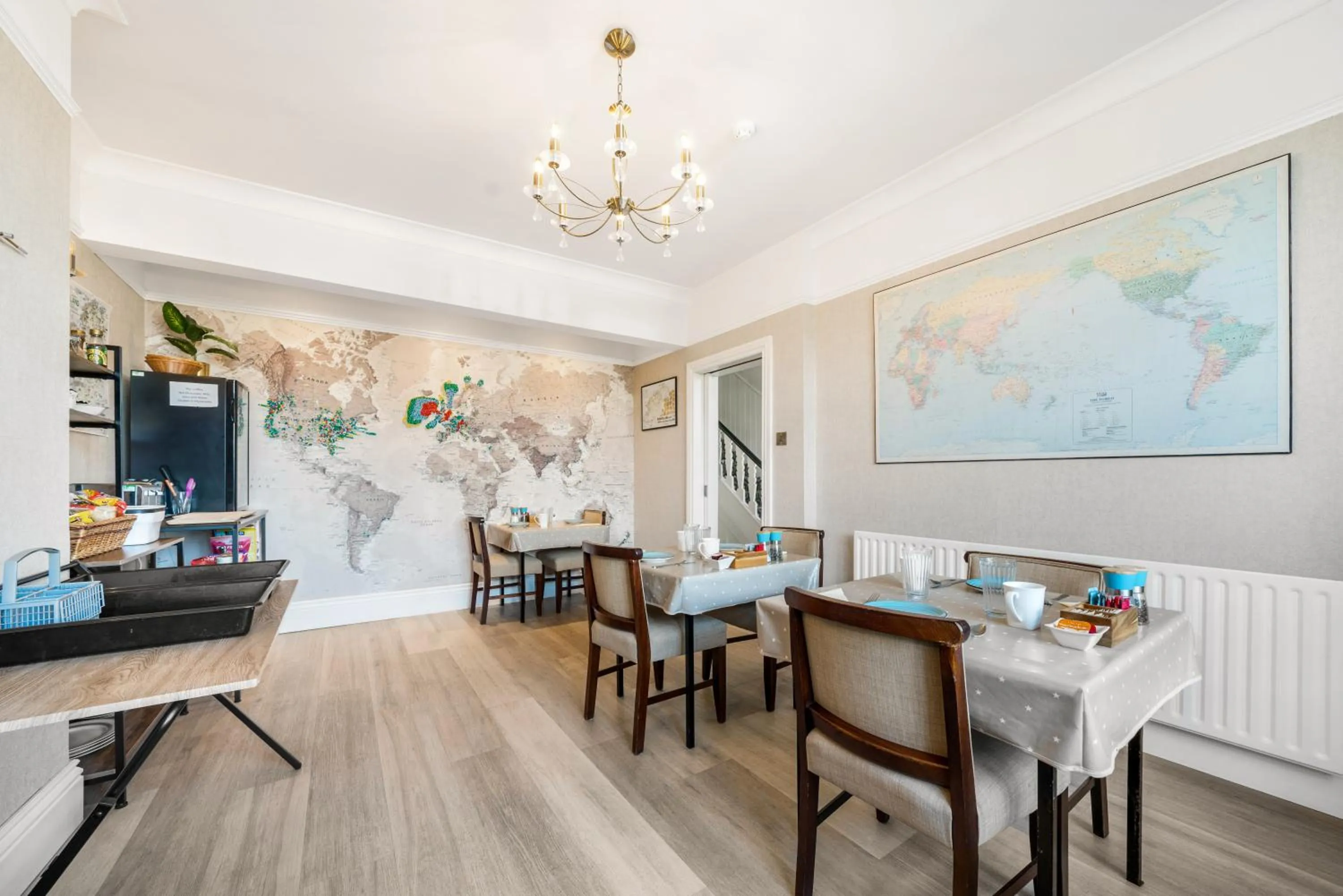 Dining area in Anvershiel House
