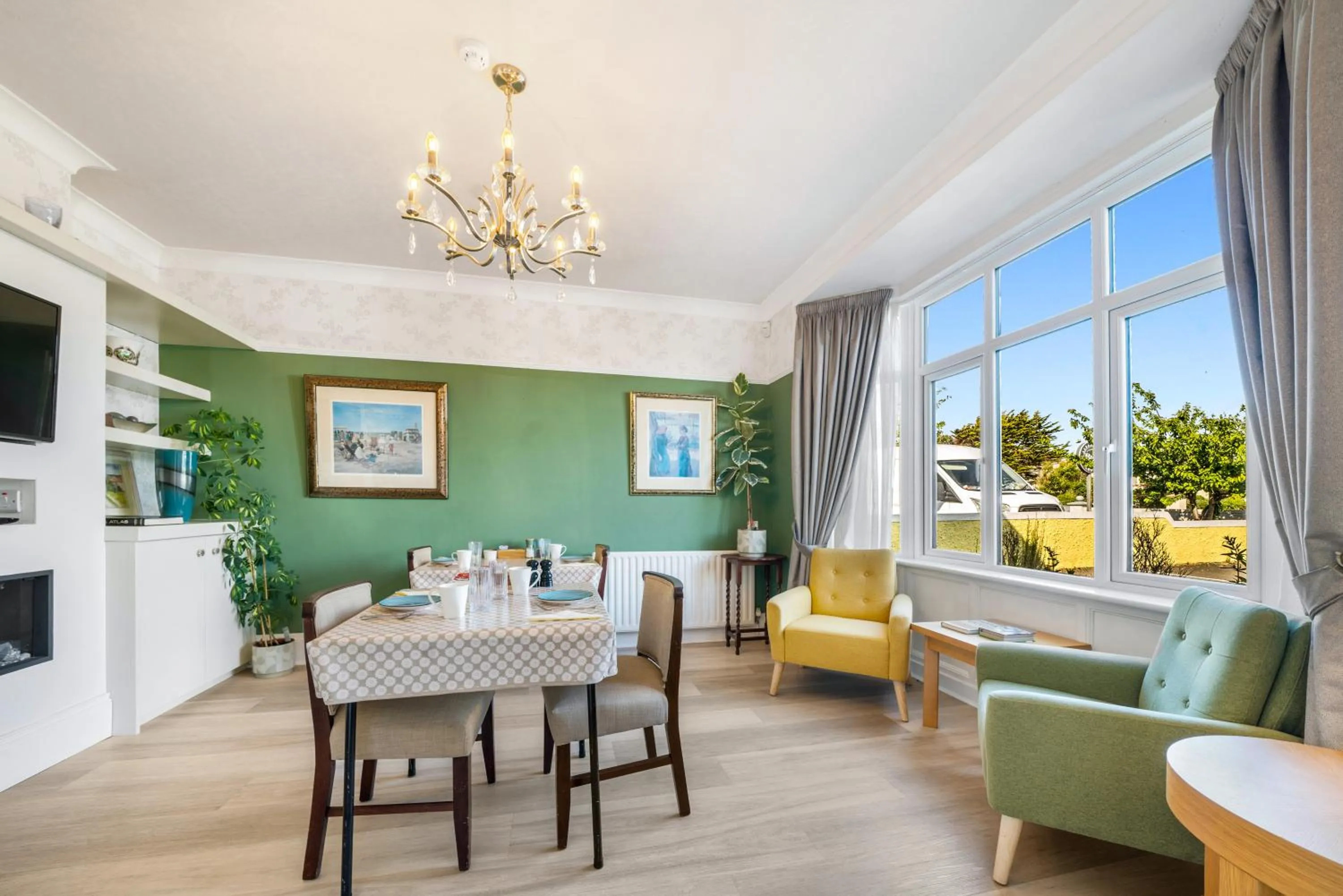 Seating area in Anvershiel House