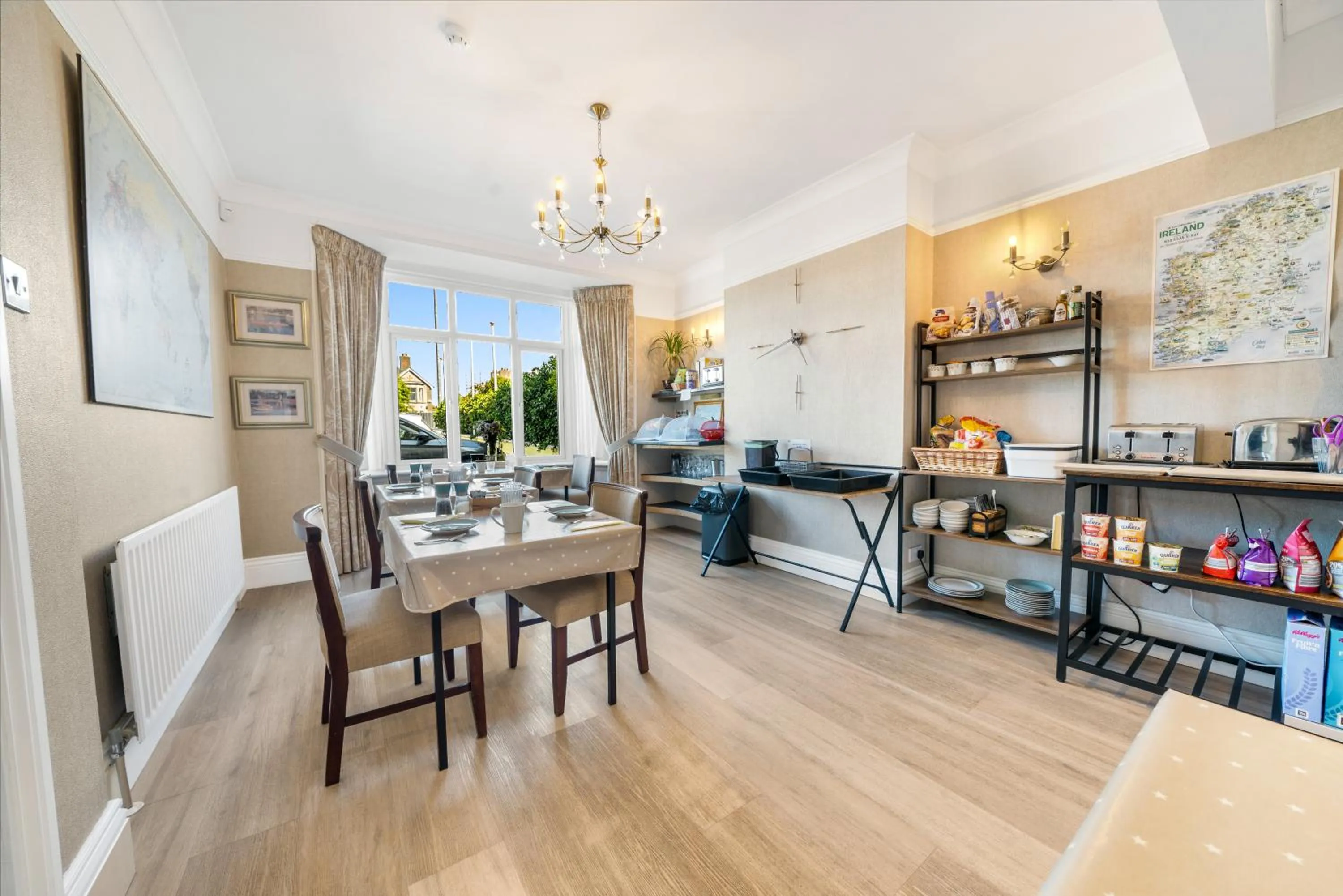 Dining area in Anvershiel House