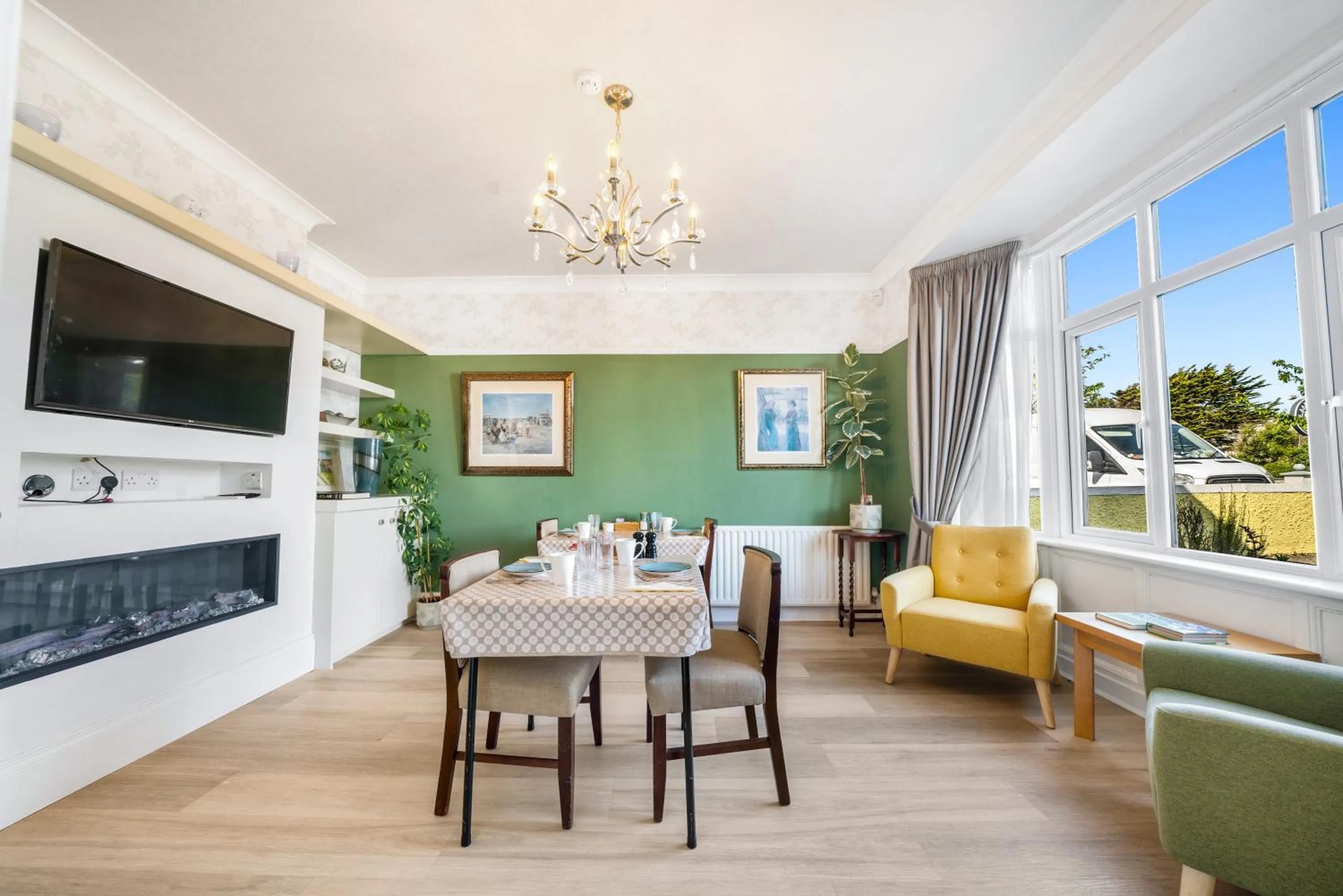 Dining area in Anvershiel House