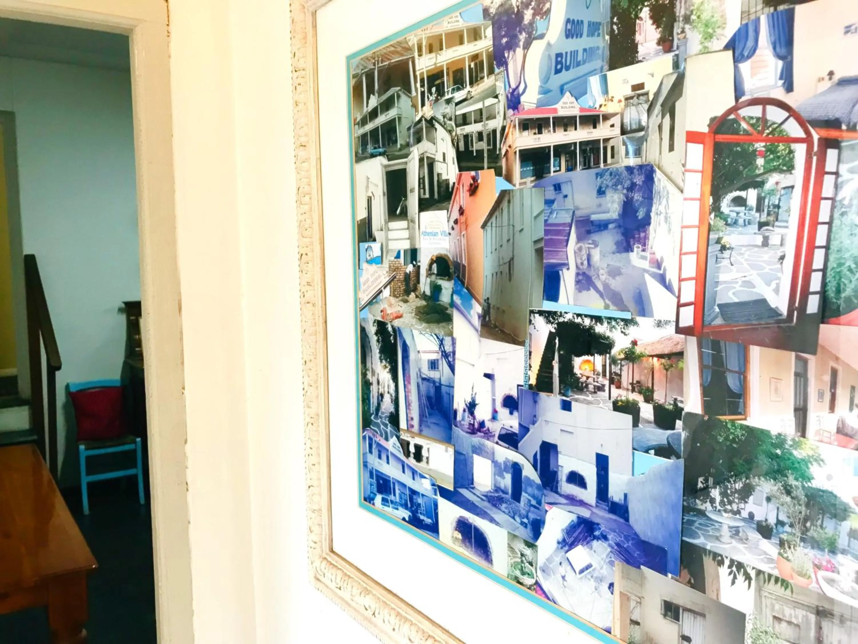 Decorative detail in Athenian Villa