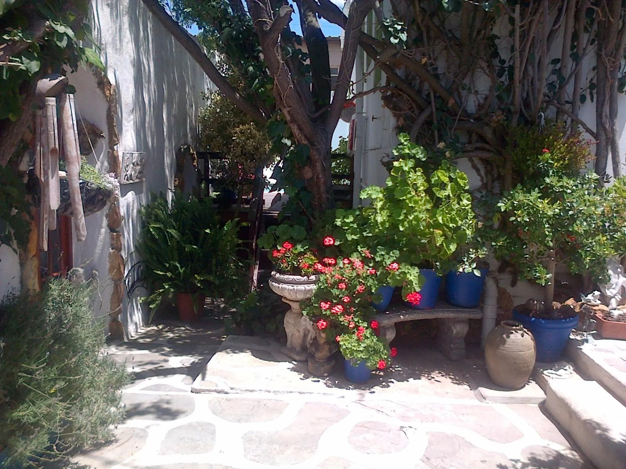 Patio in Athenian Villa