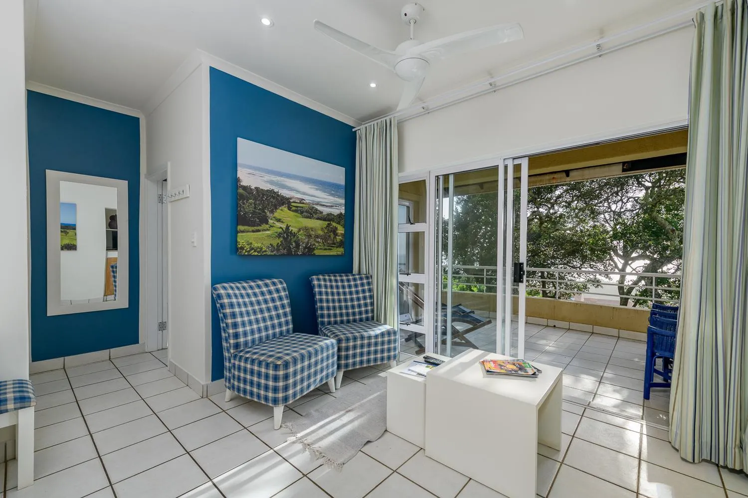 Living room in Albatross Guesthouse