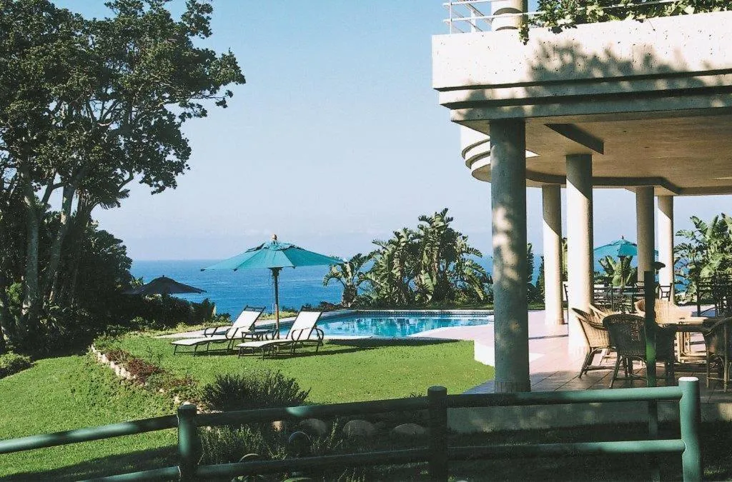 Garden view in Albatross Guesthouse