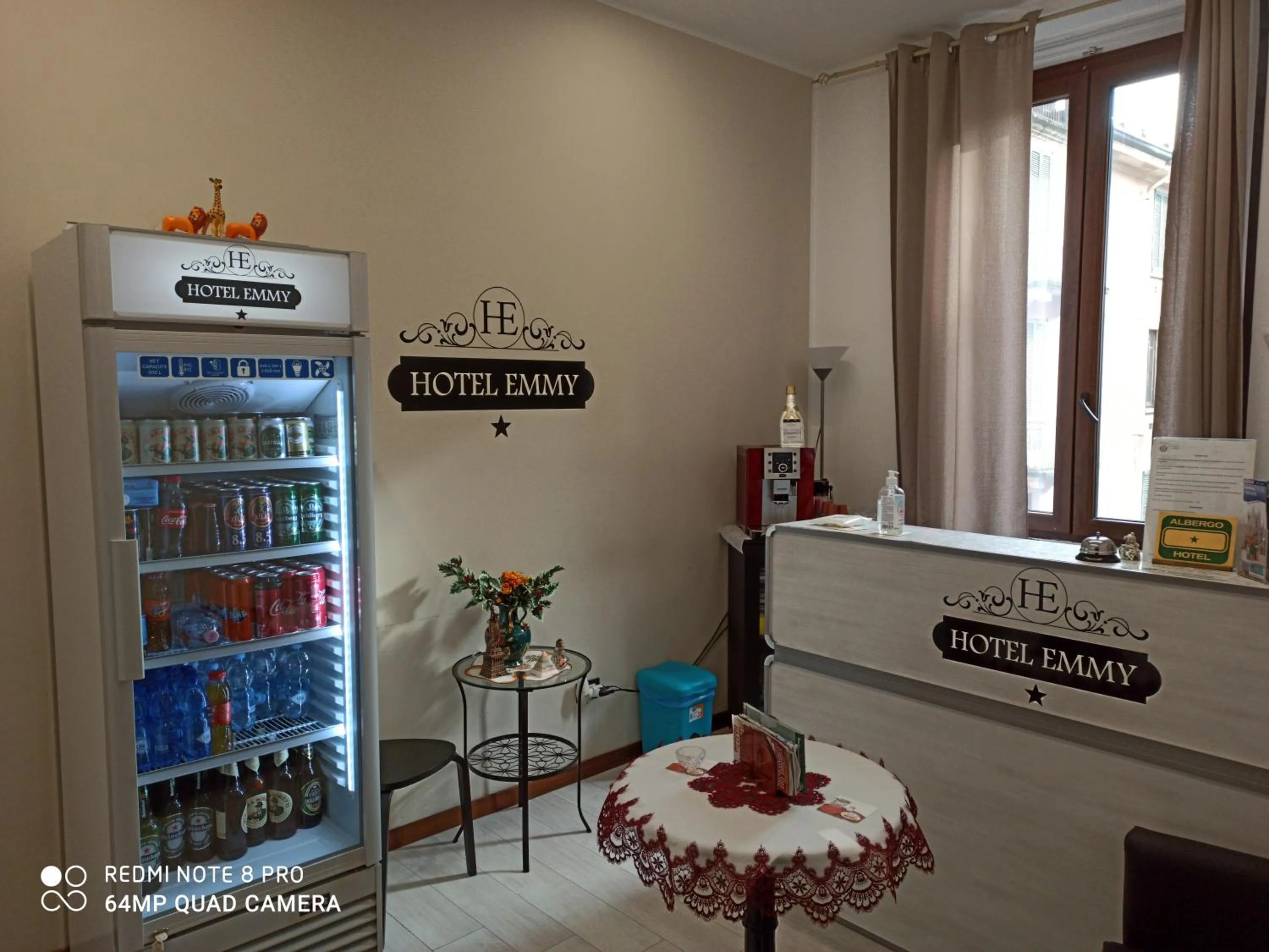 Lobby or reception in Hotel Emmy