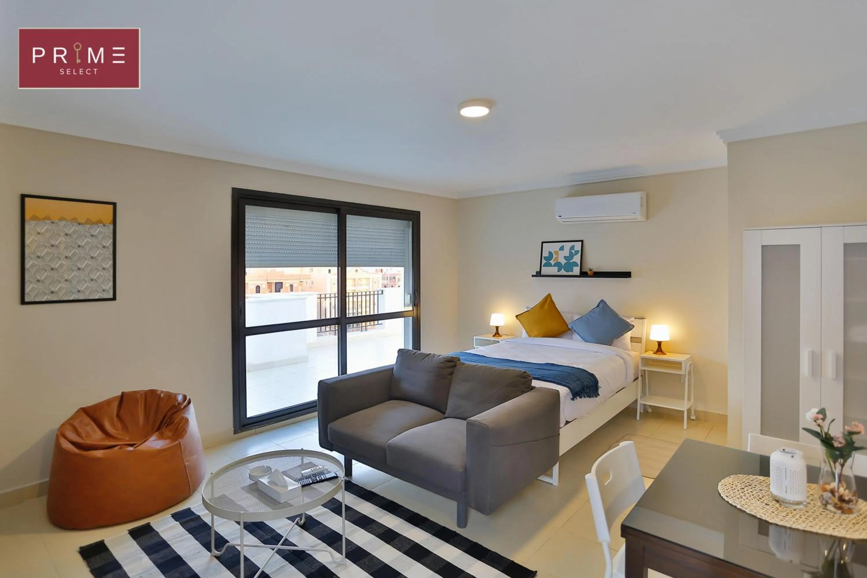 Photo of the whole room, Bed in Prime Select Eastown Sodic New Cairo