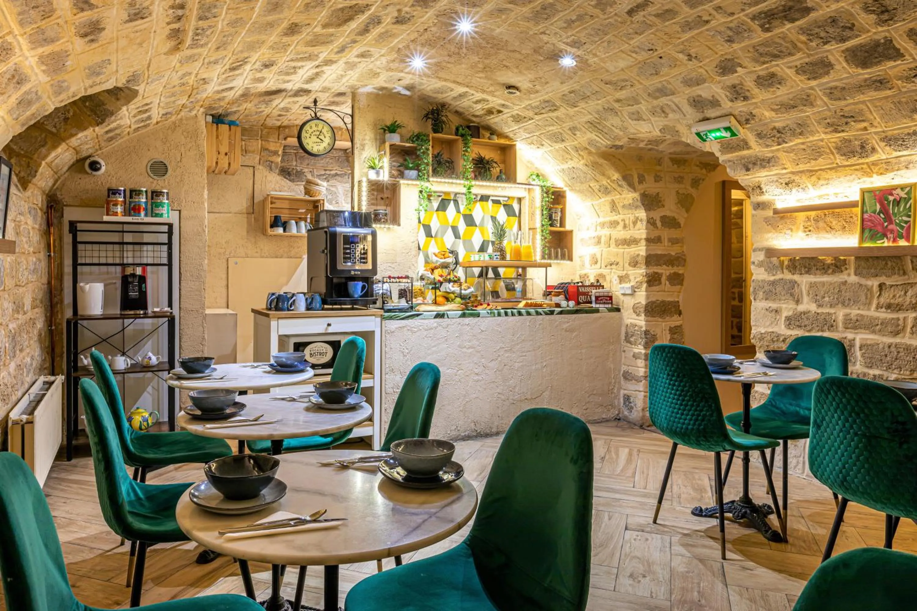 Breakfast in Hotel Romance Malesherbes by Patrick Hayat