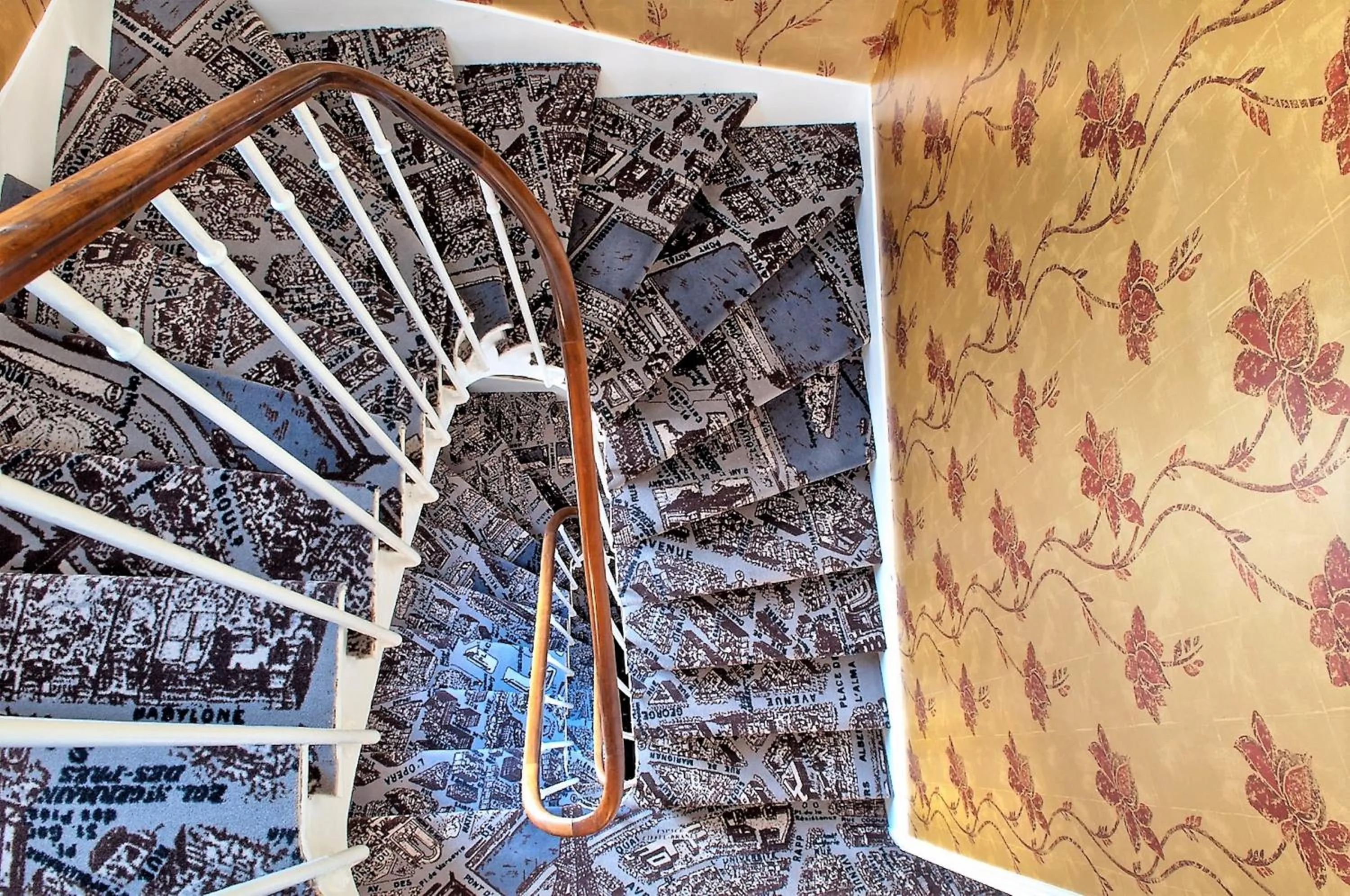 Decorative detail in Hotel Romance Malesherbes by Patrick Hayat