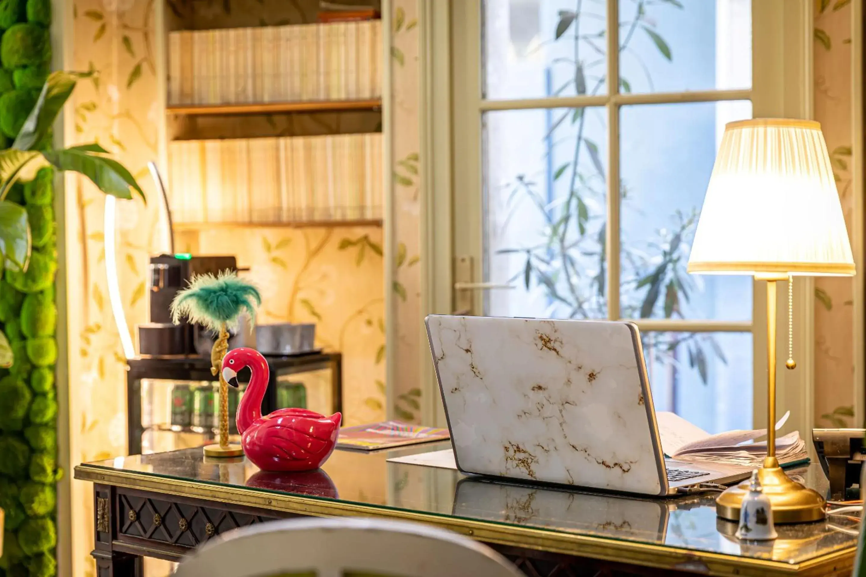 Lobby or reception in Hotel Romance Malesherbes by Patrick Hayat Lobby or reception in Hotel Romance Malesherbes by Patrick Hayat