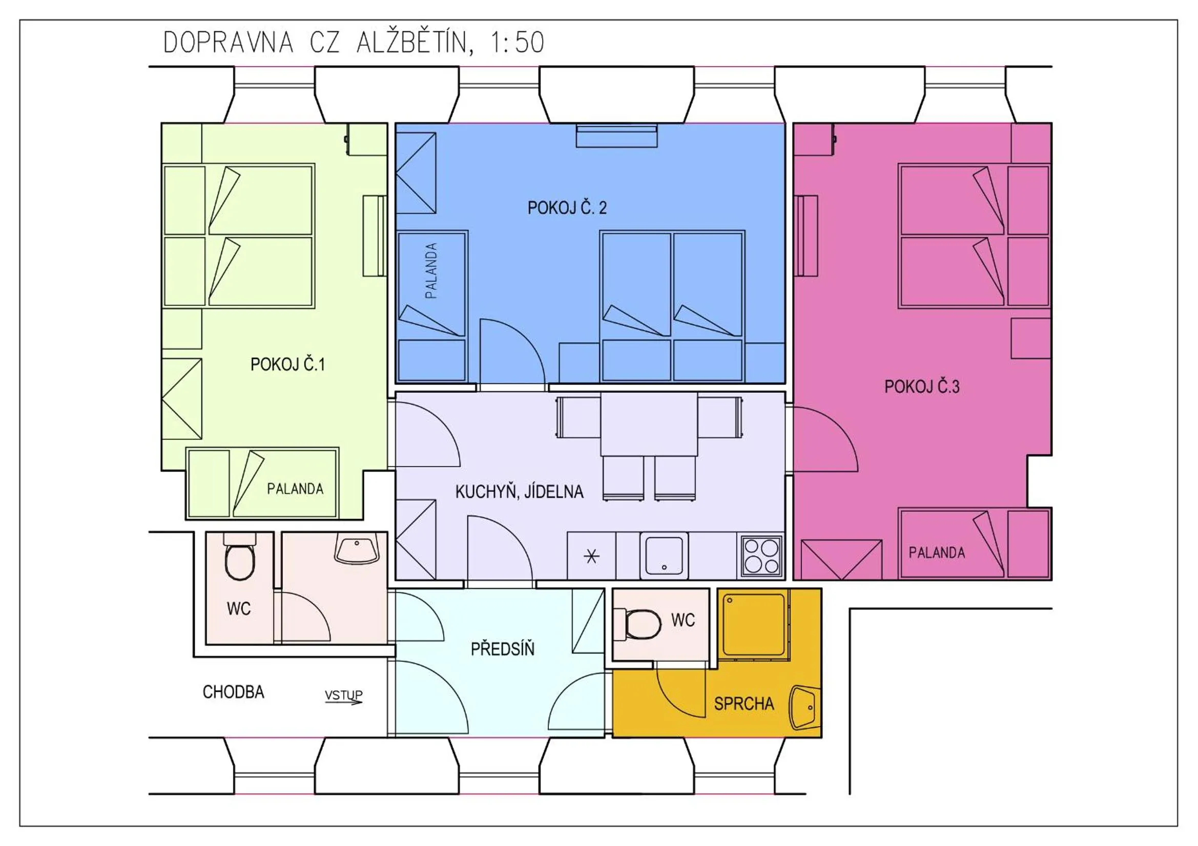 Dopravna Alžbětín