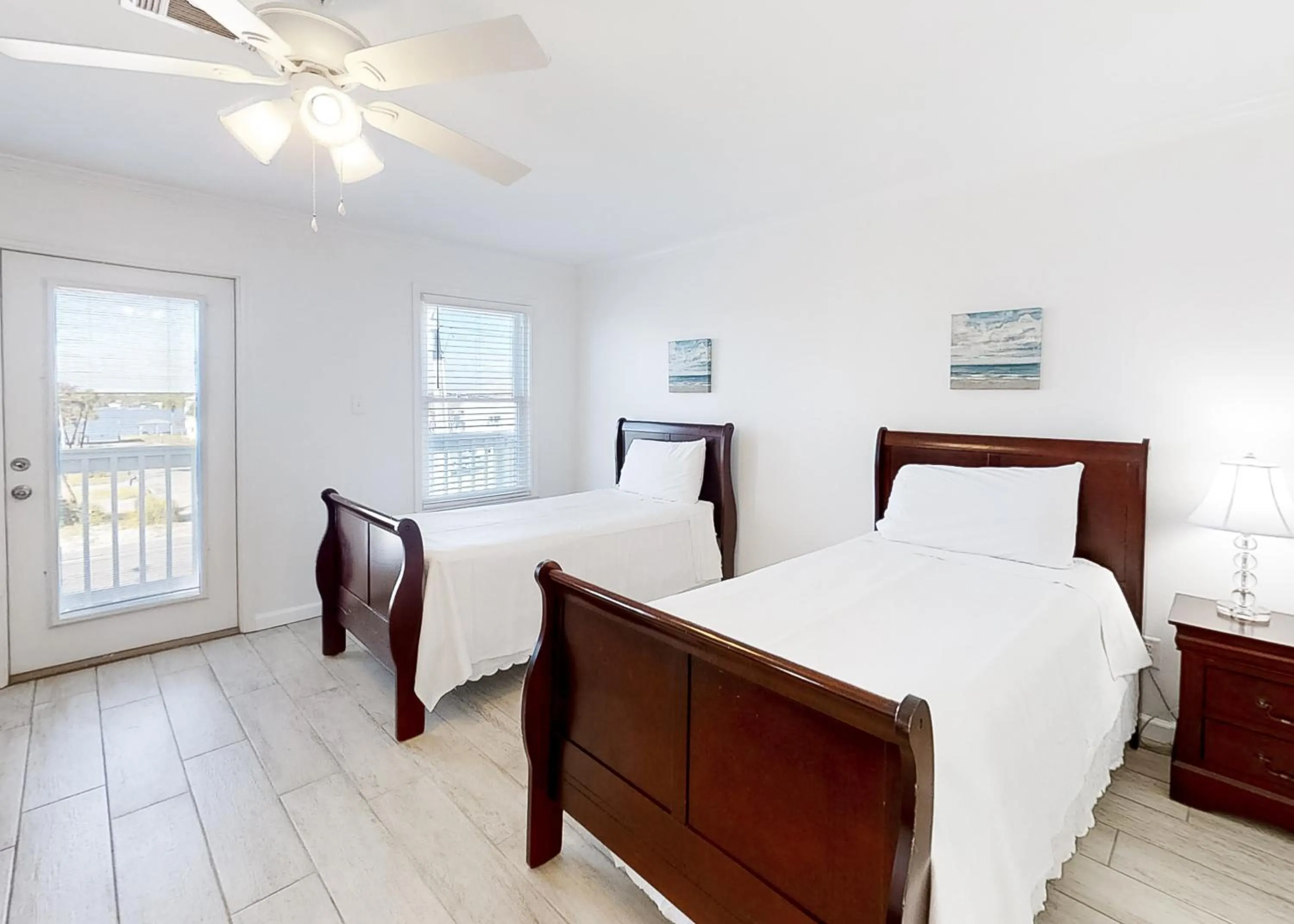 Bed in Ala. White Sands by Meyer Vacation Rentals