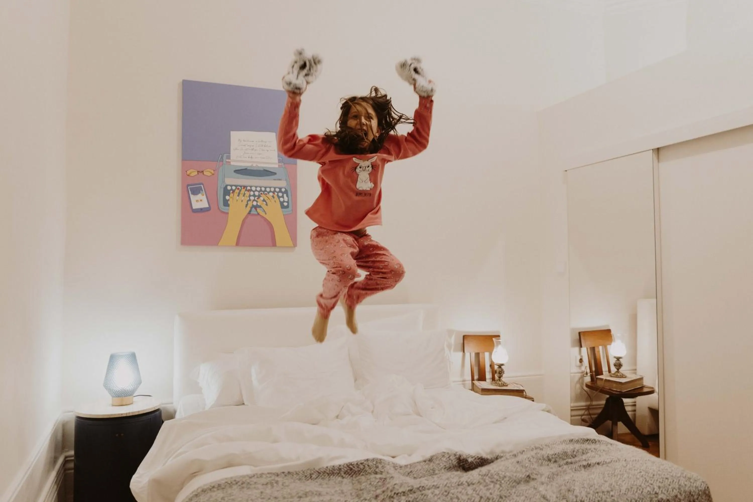 Bed in aDuquesa - GuestHouse