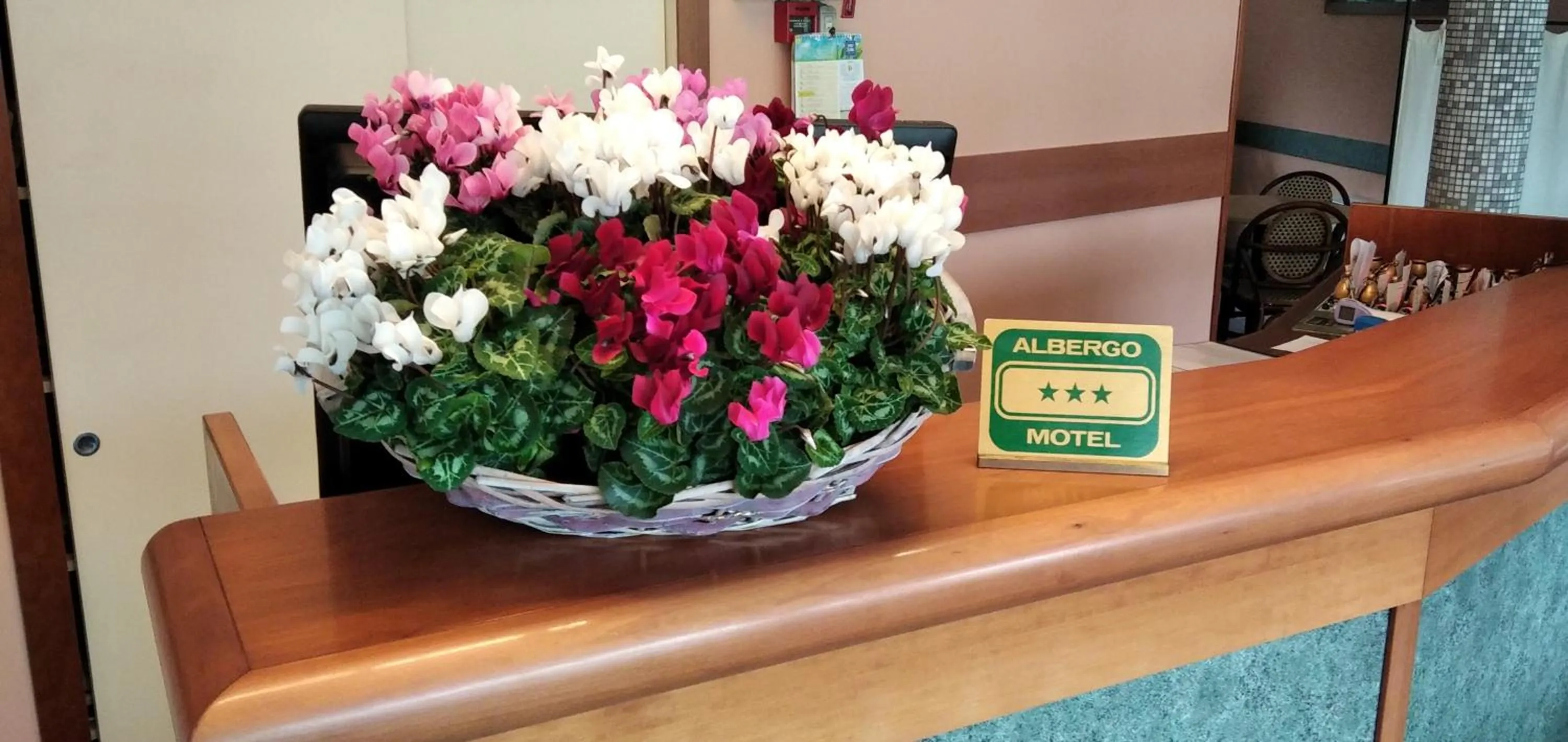 Lobby or reception in Hotel Motel Est