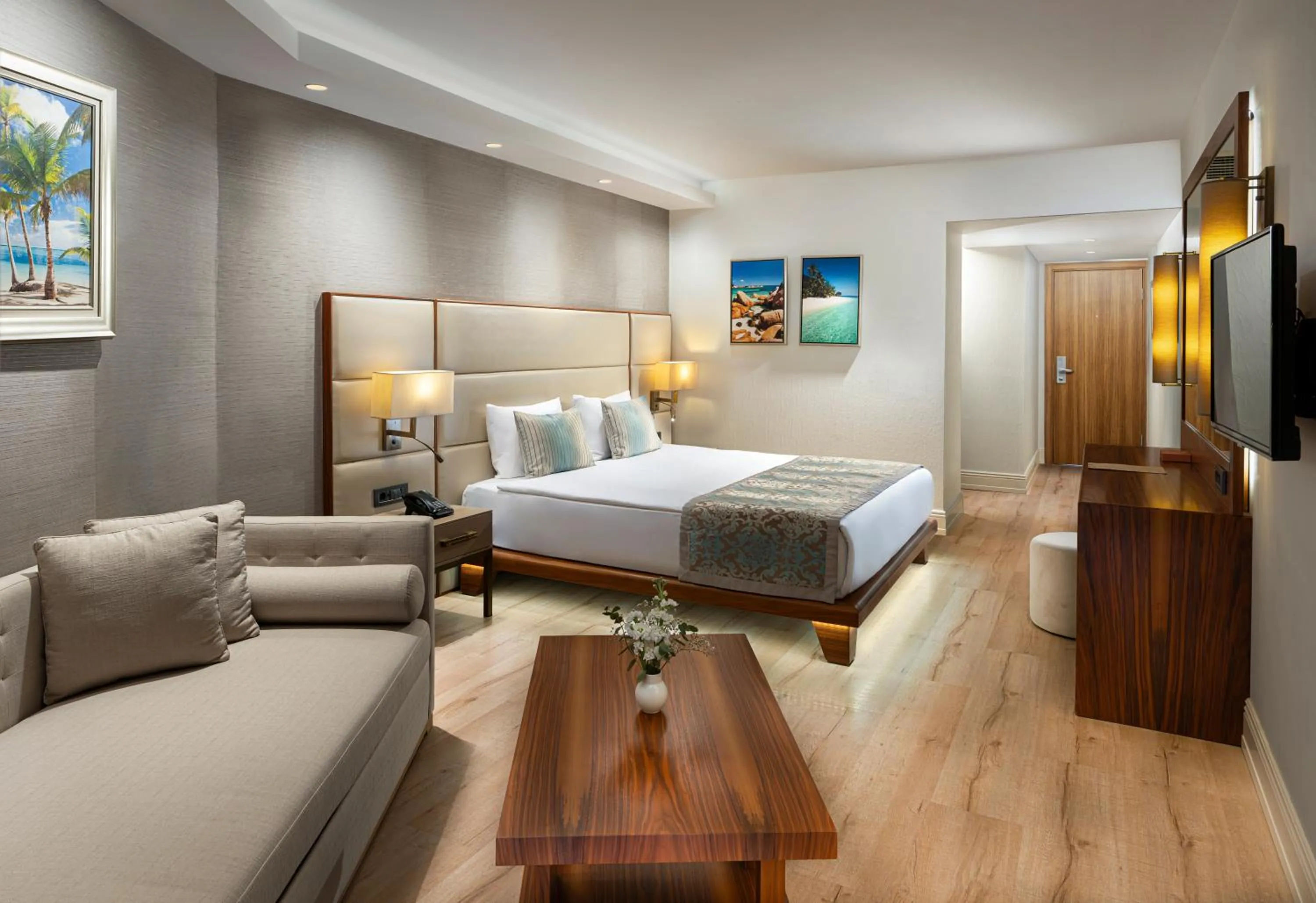 Photo of the whole room, Bed in Liberty Lykia Adults Only