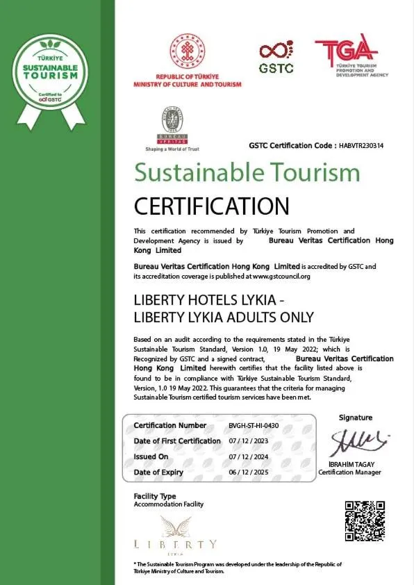 Logo/Certificate/Sign in Liberty Lykia Adults Only