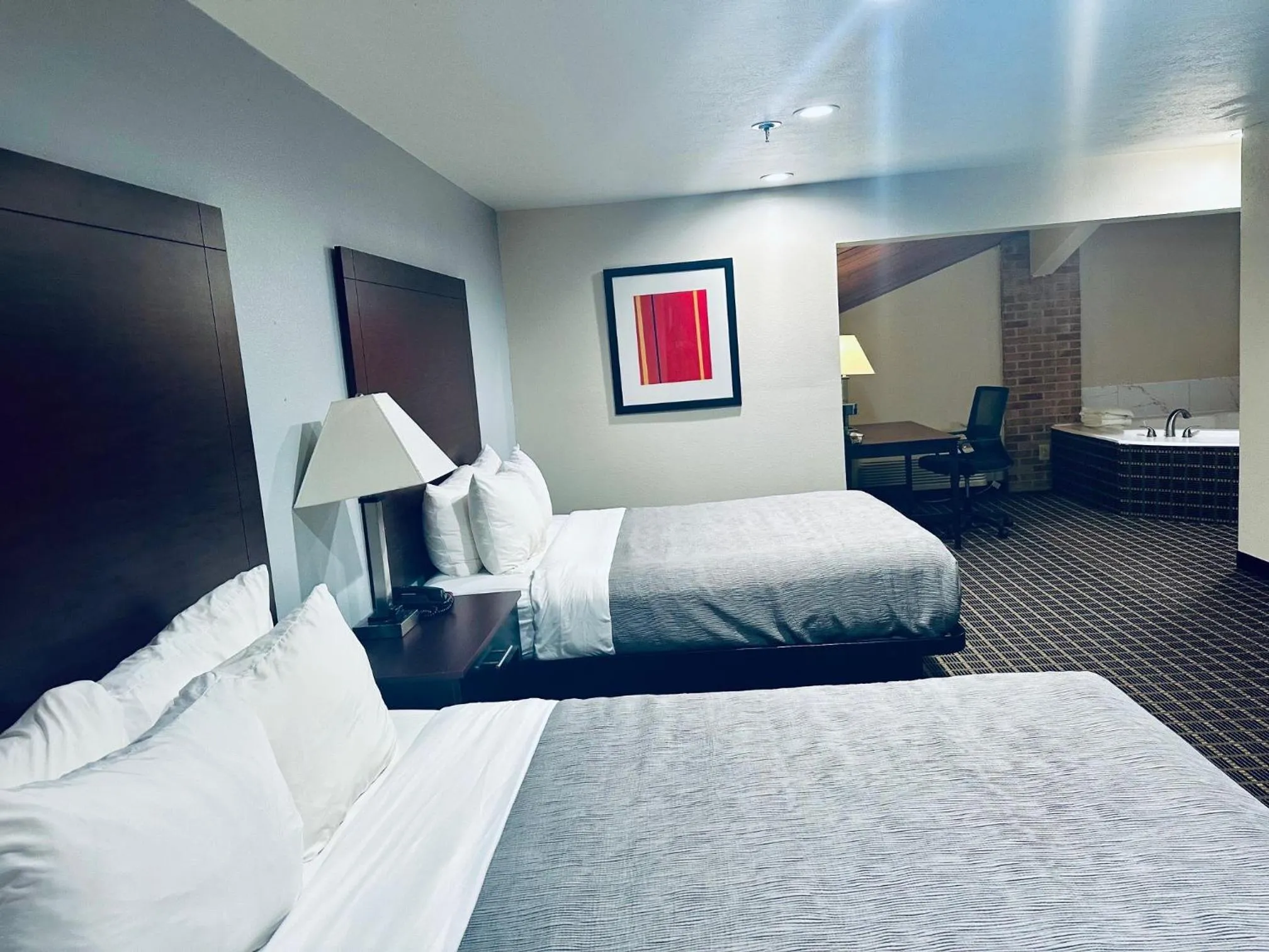 Bedroom, Bed in Quality Inn Plainfield - Indianapolis West