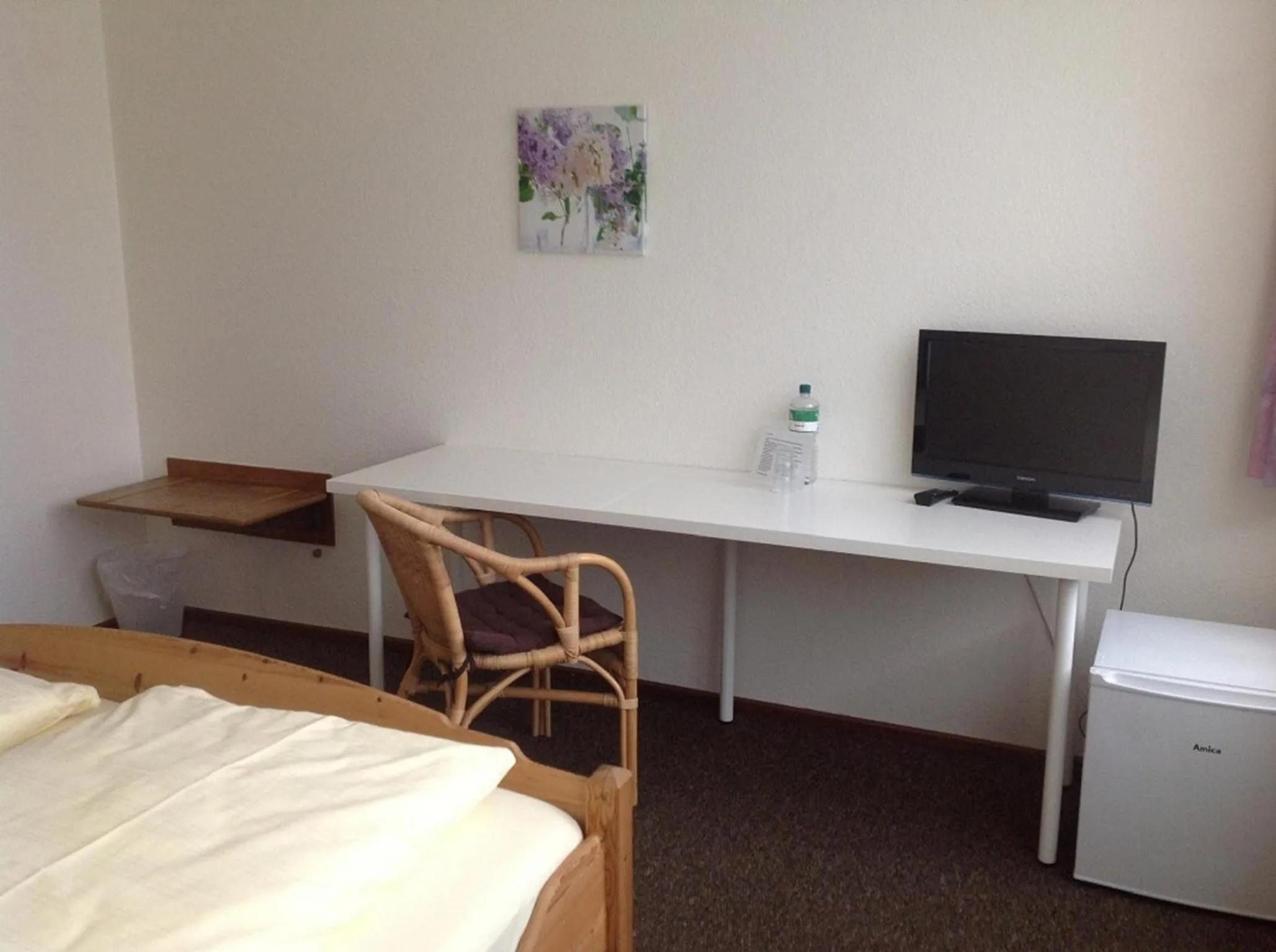 Decorative detail, Bed in Hotel am Siebenpfennigsknapp