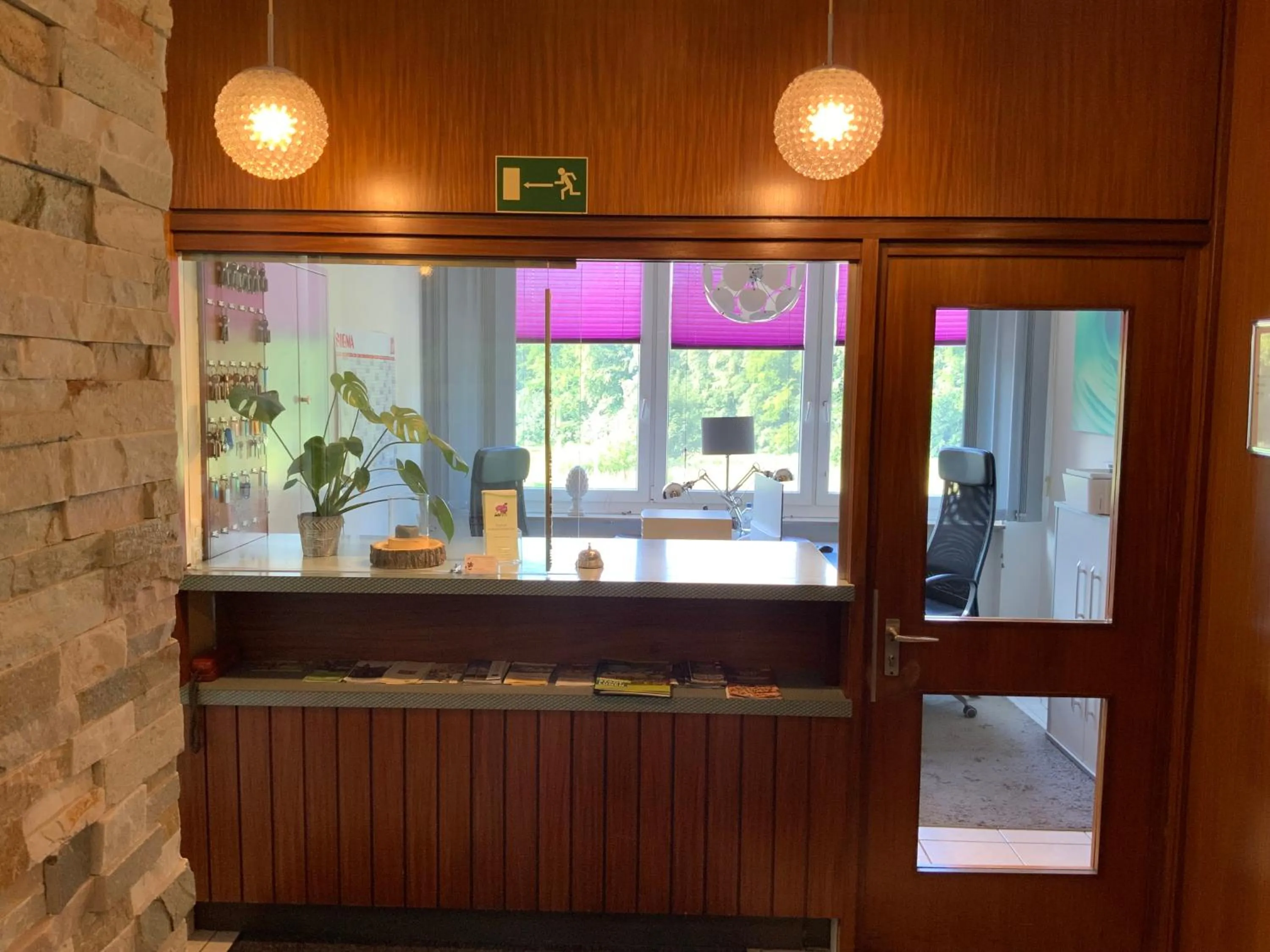 Lobby or reception in Hotel am Siebenpfennigsknapp