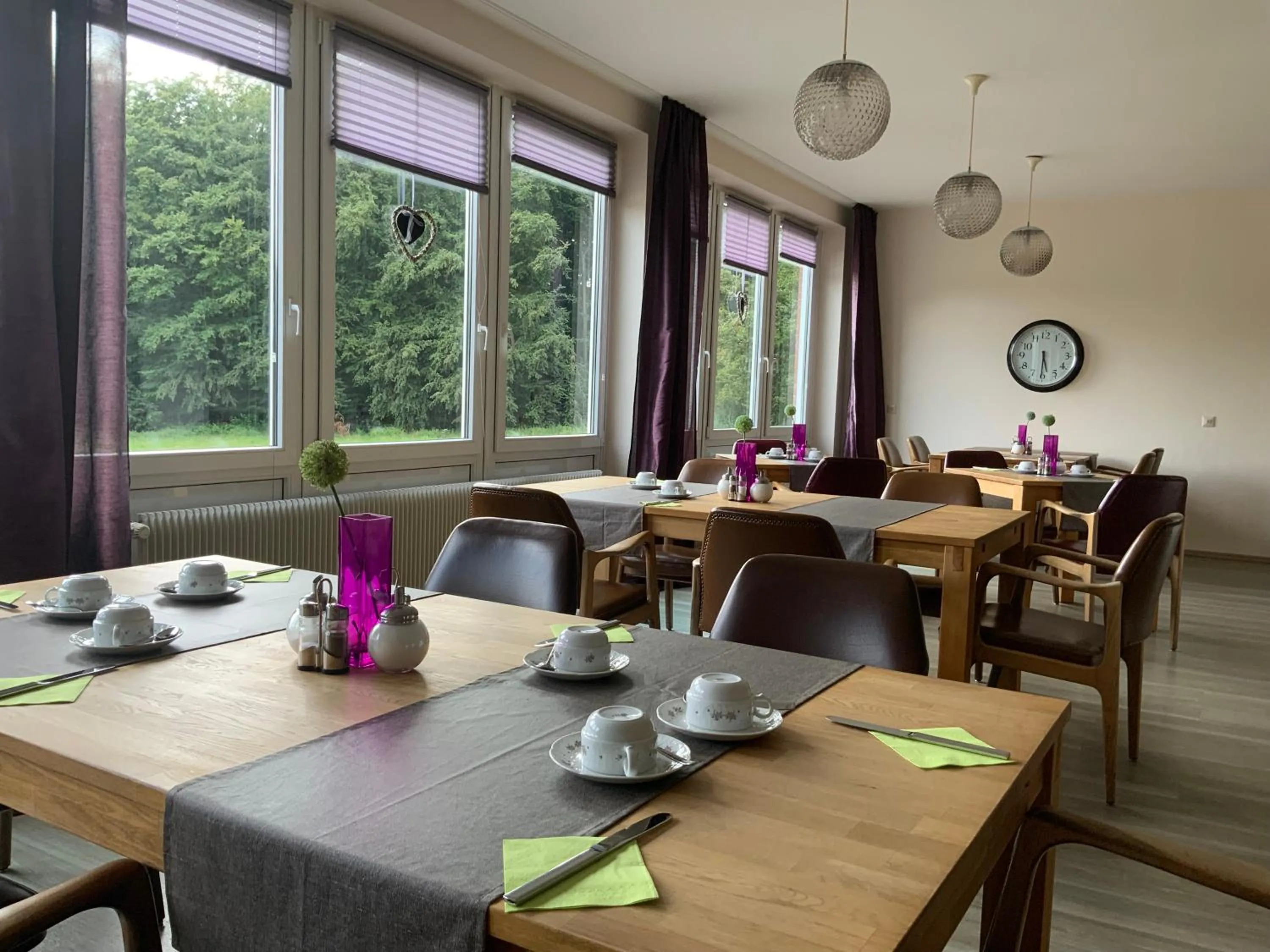 Dining area in Hotel am Siebenpfennigsknapp