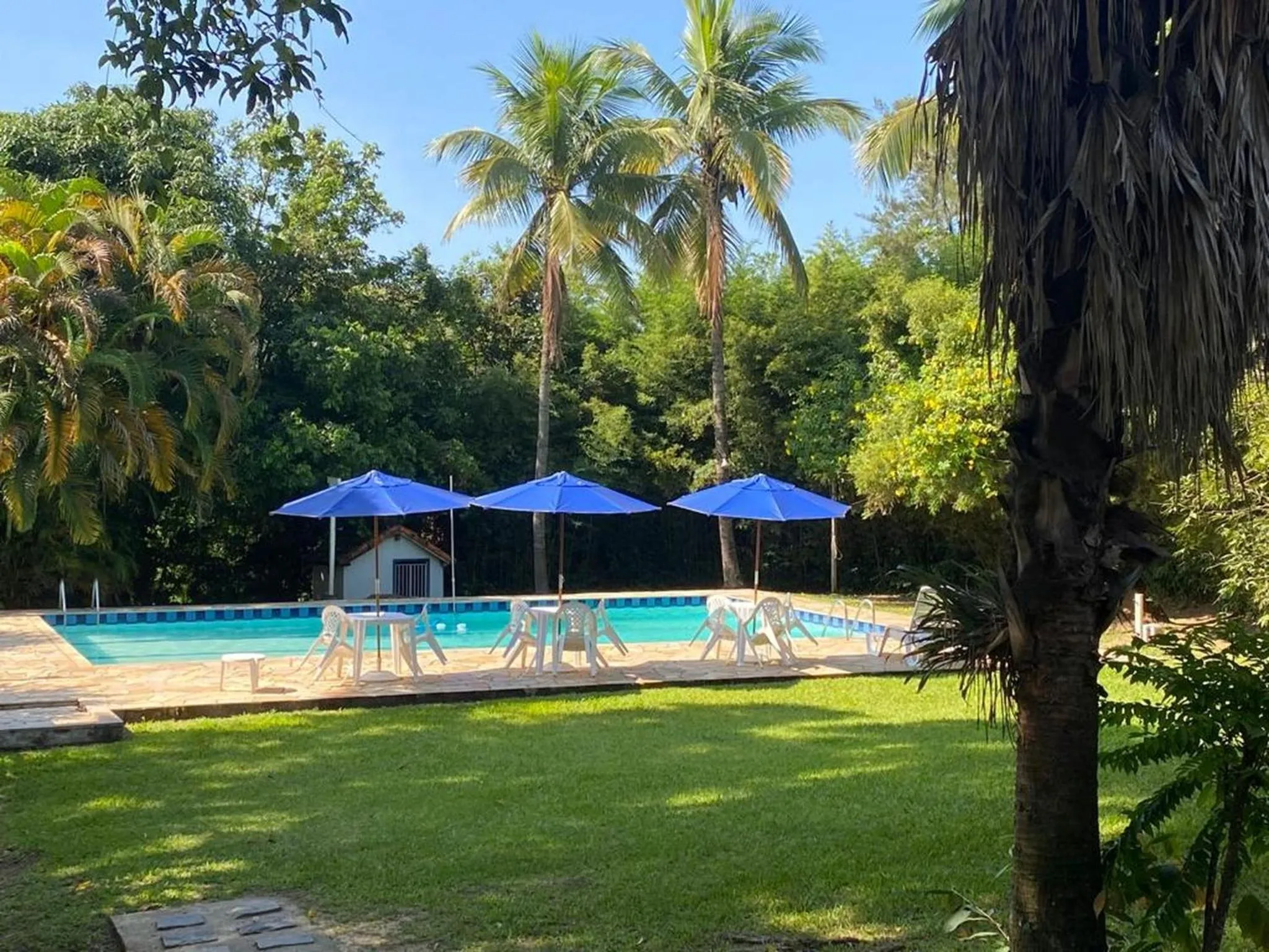 Swimming pool in Pousada Ypê Amarelo
