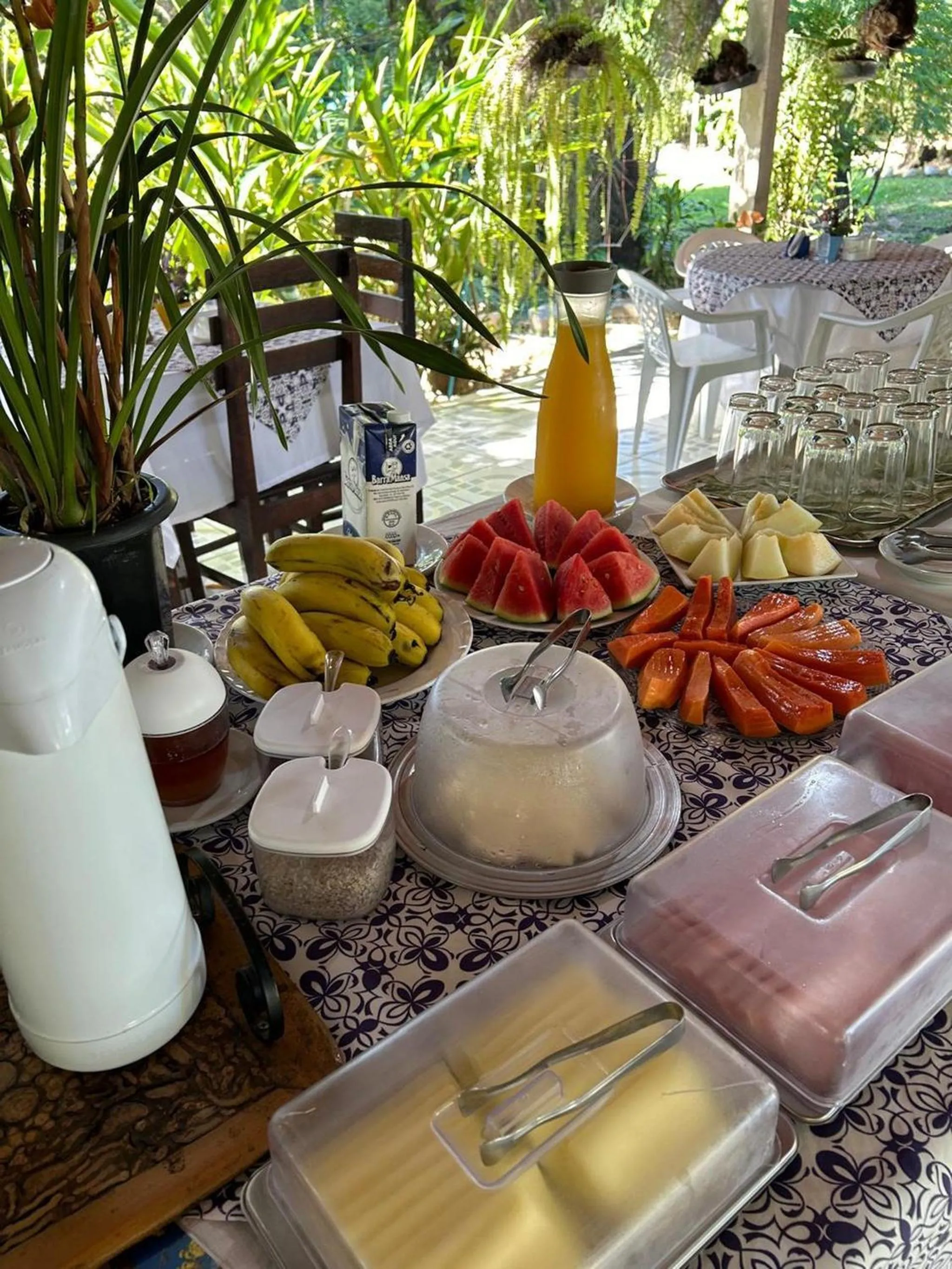 Breakfast in Pousada Ypê Amarelo