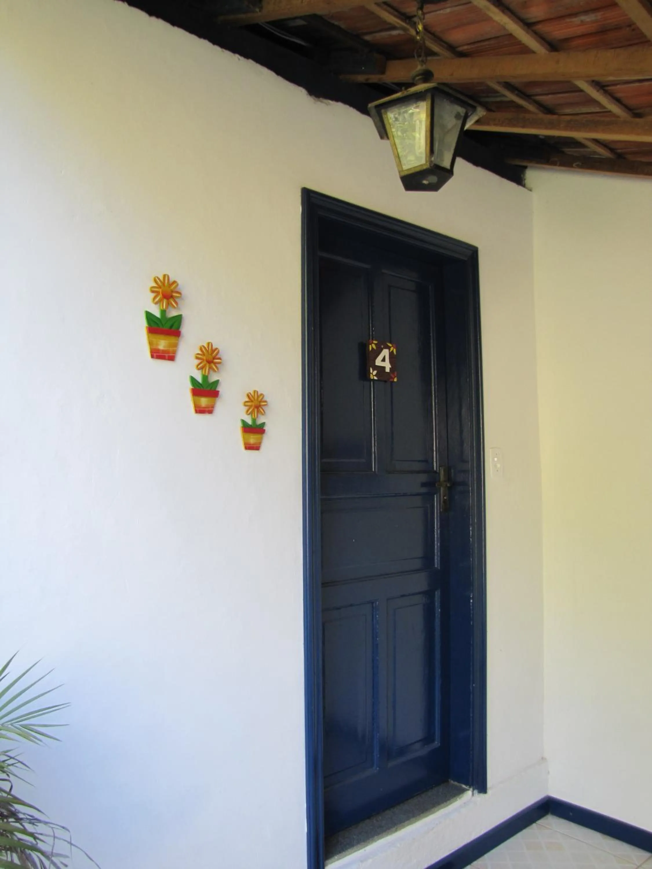 Balcony/Terrace in Pousada Ypê Amarelo