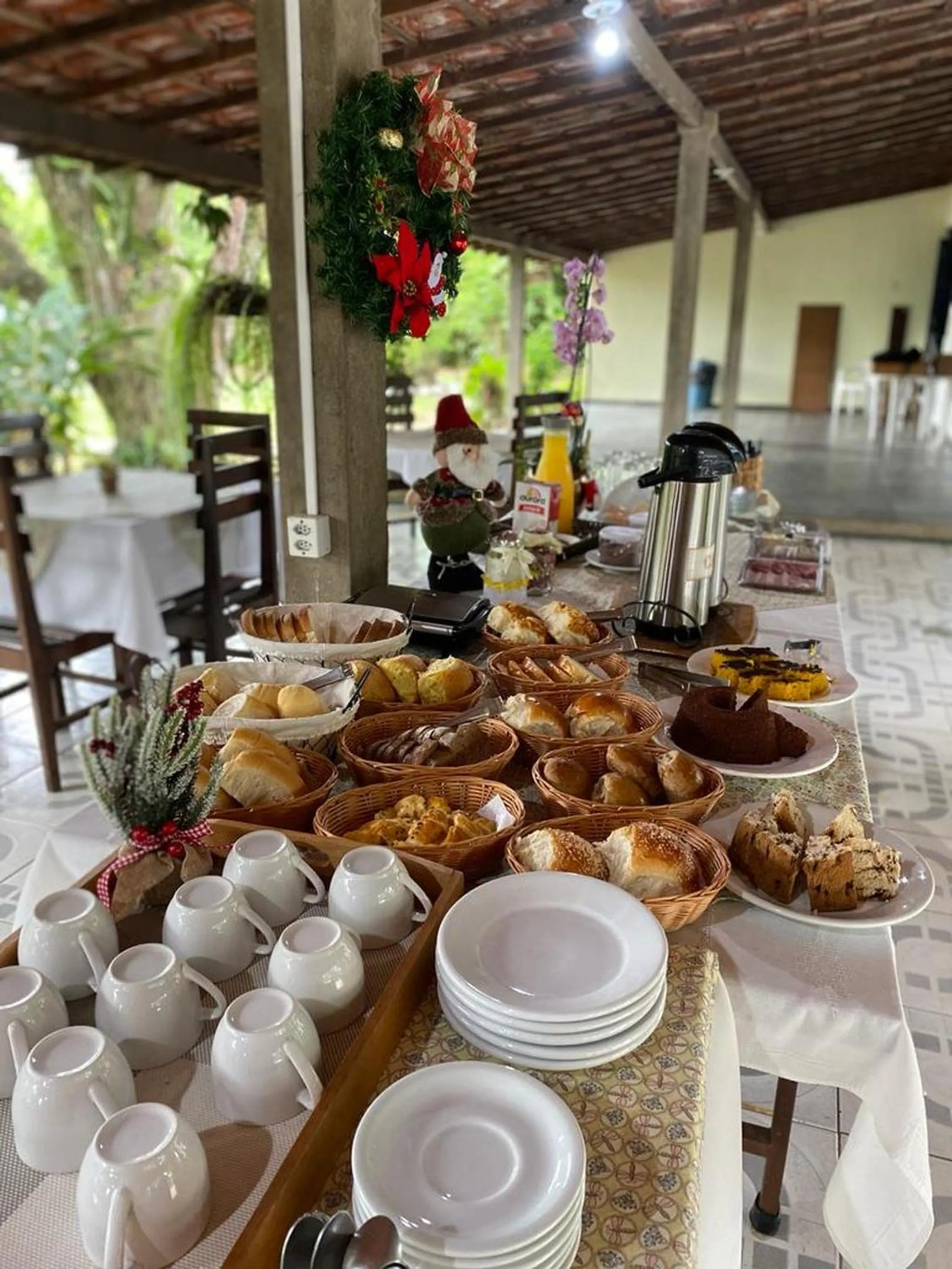 Breakfast in Pousada Ypê Amarelo