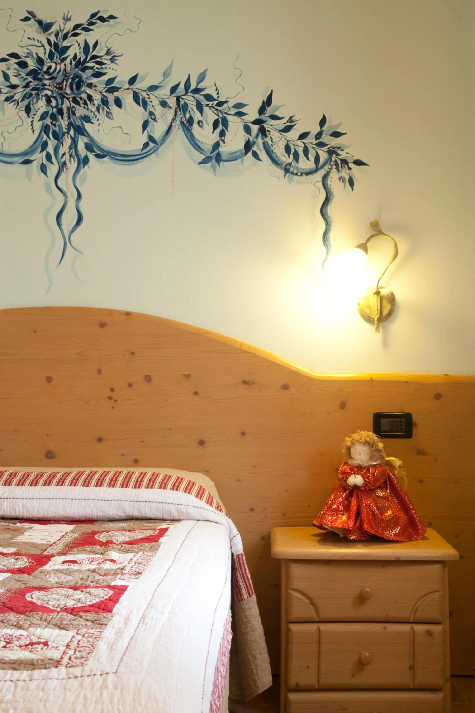 Decorative detail, Bed in Hotel Sport