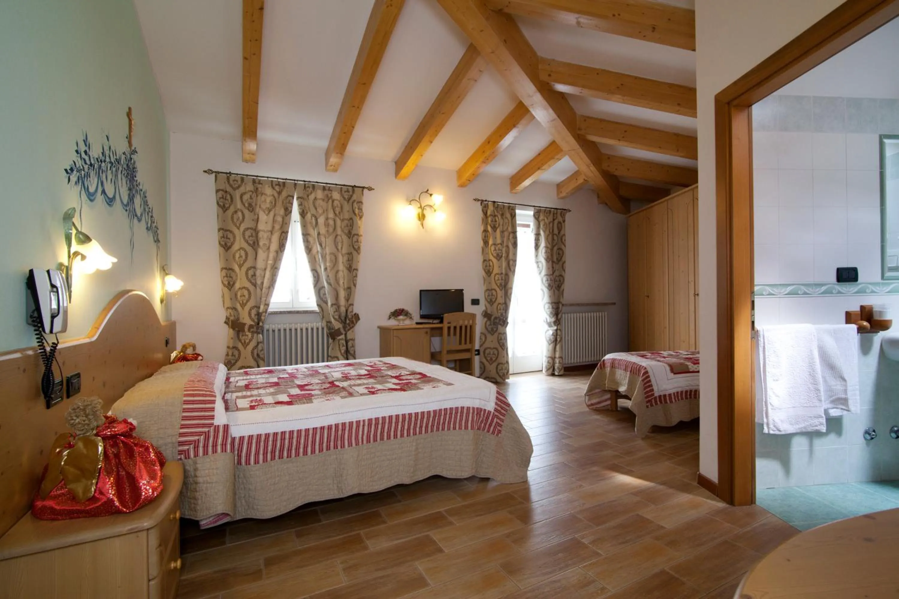 Bedroom, Bed in Hotel Sport
