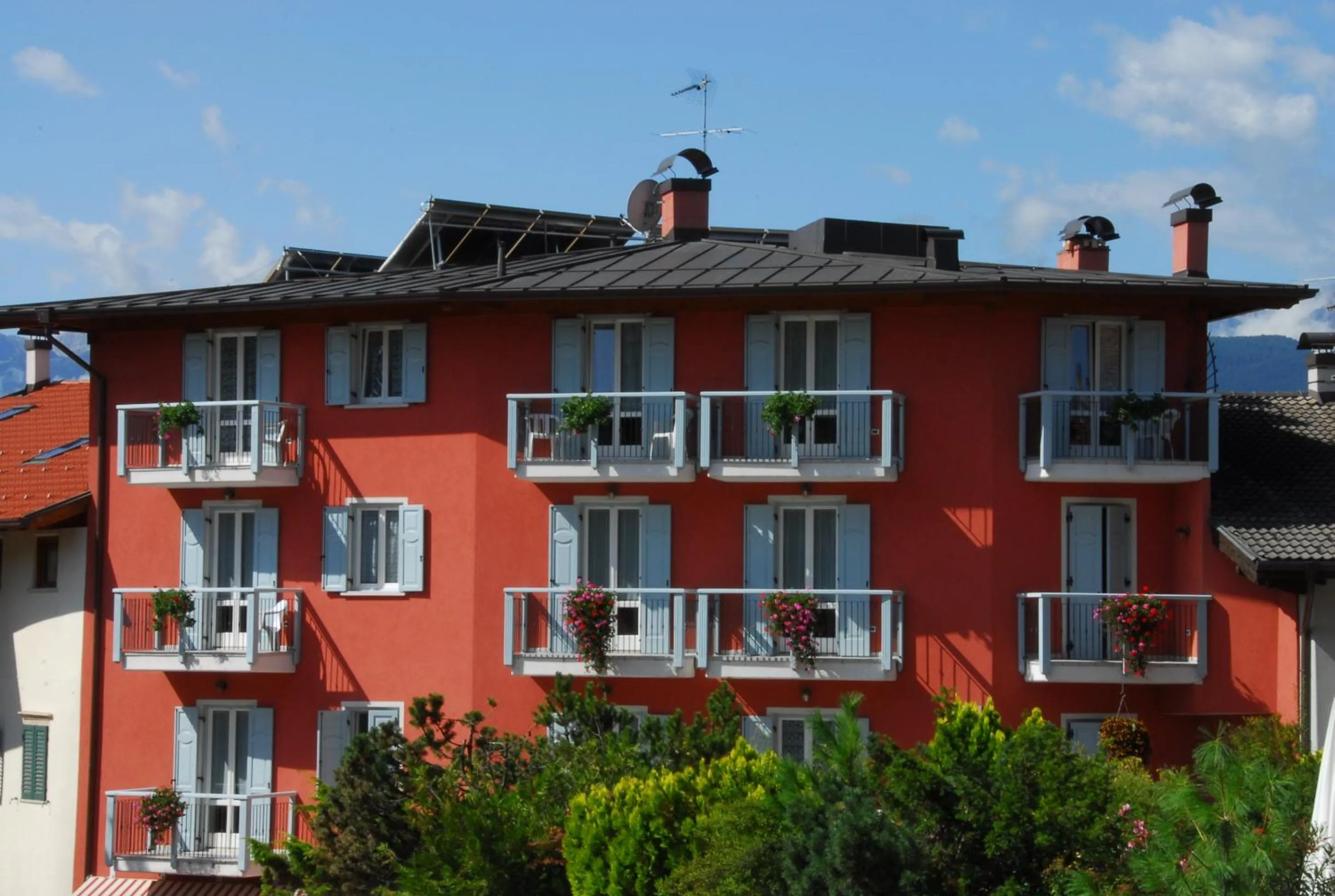 Facade/entrance in Hotel Sport