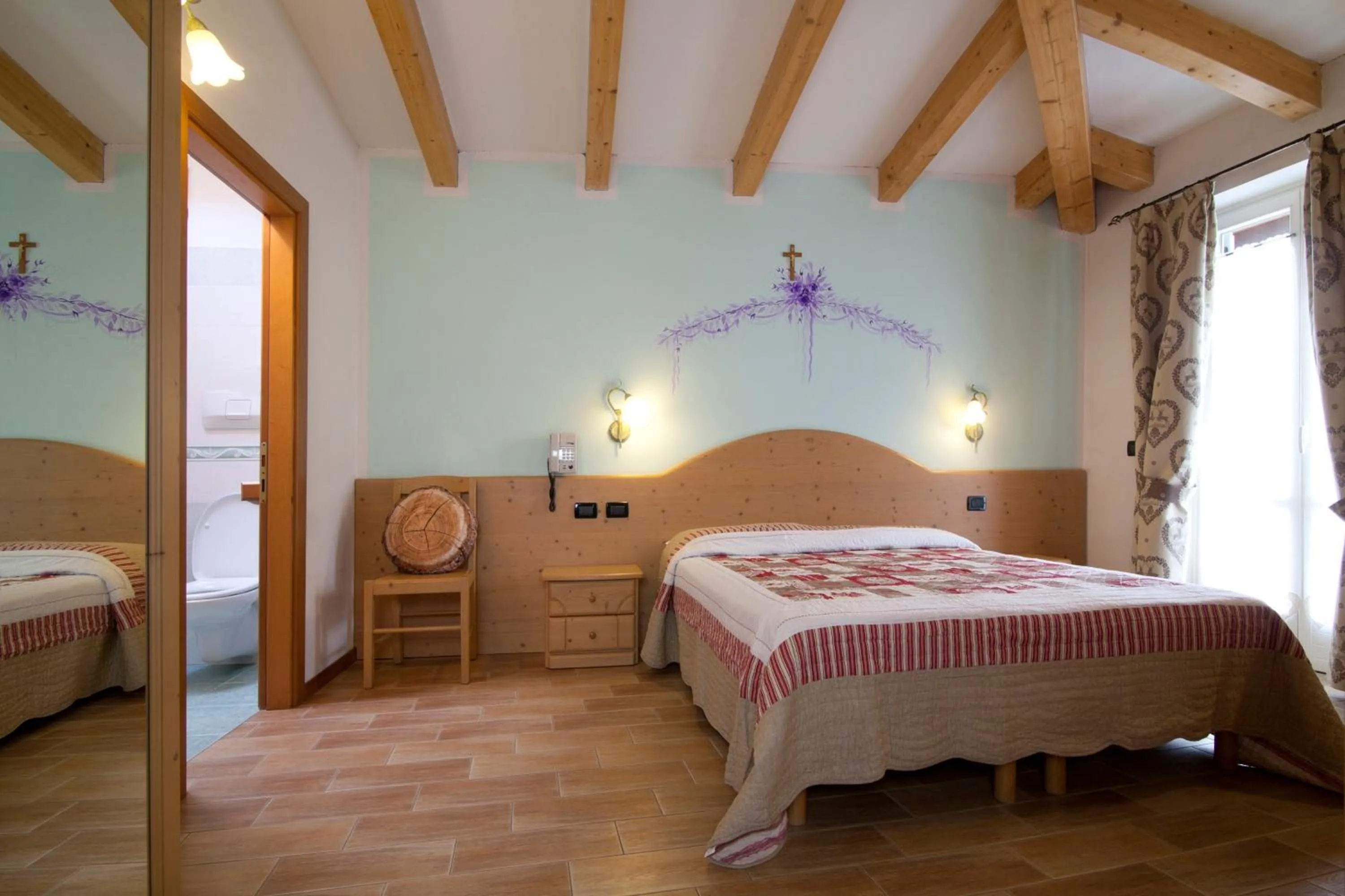 Bedroom, Bed in Hotel Sport