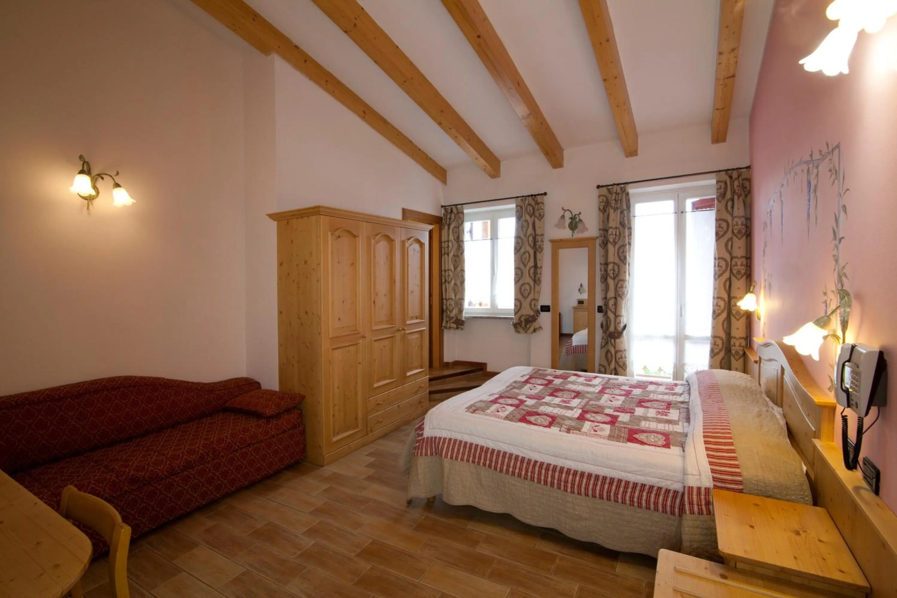 Bedroom, Bed in Hotel Sport
