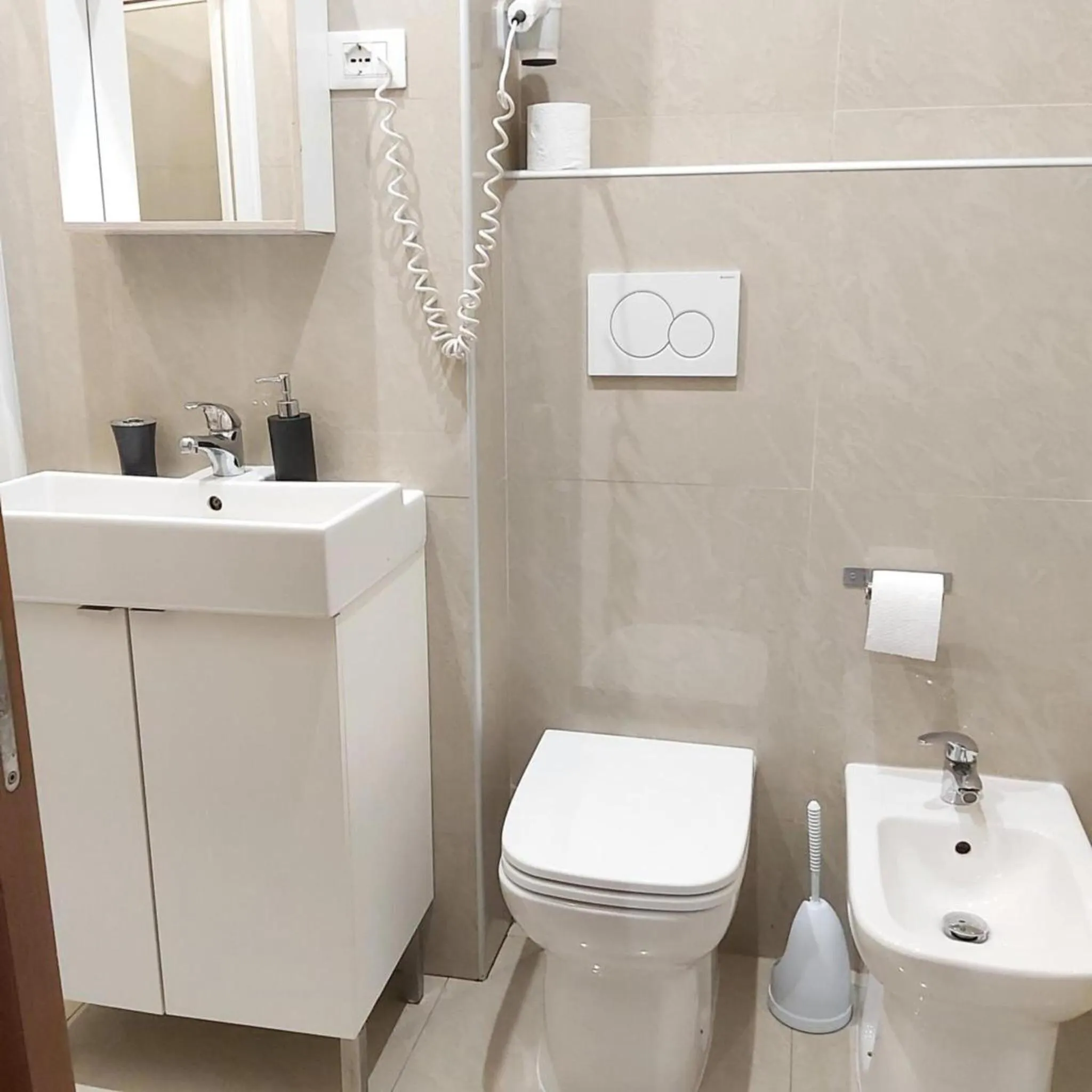 Toilet in Hotel Convertini