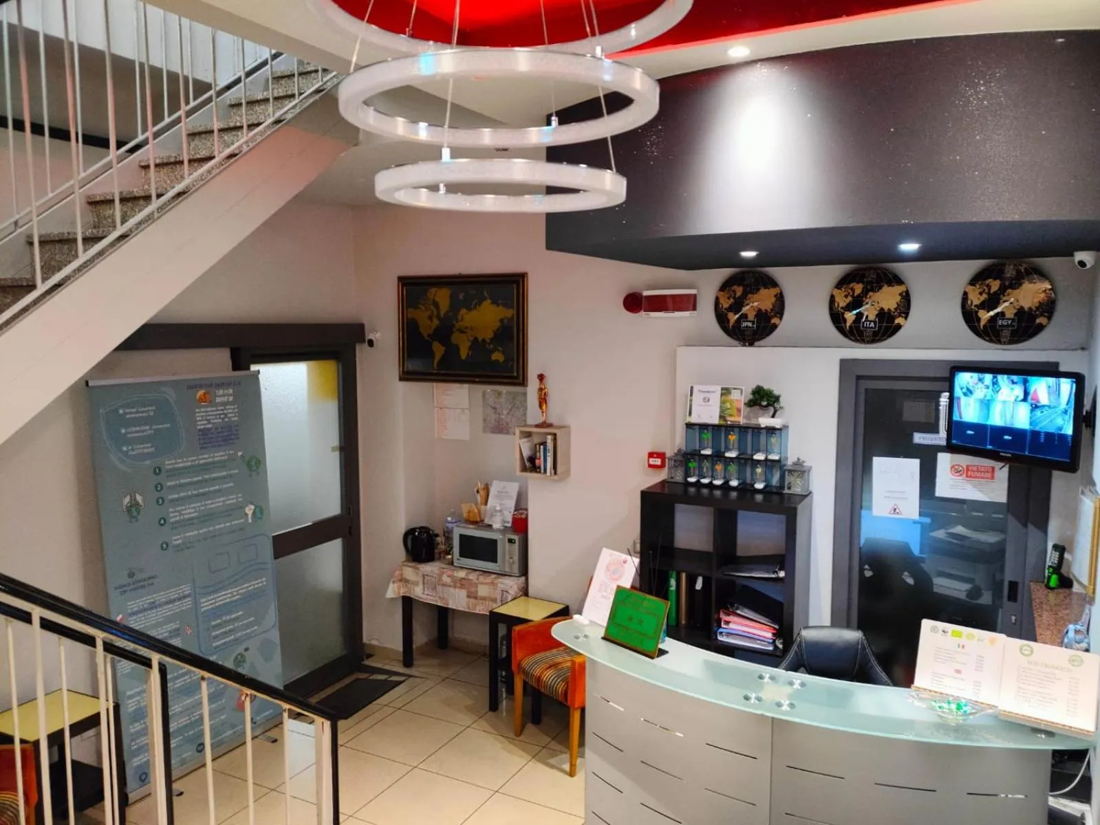 Lobby or reception in Hotel Convertini