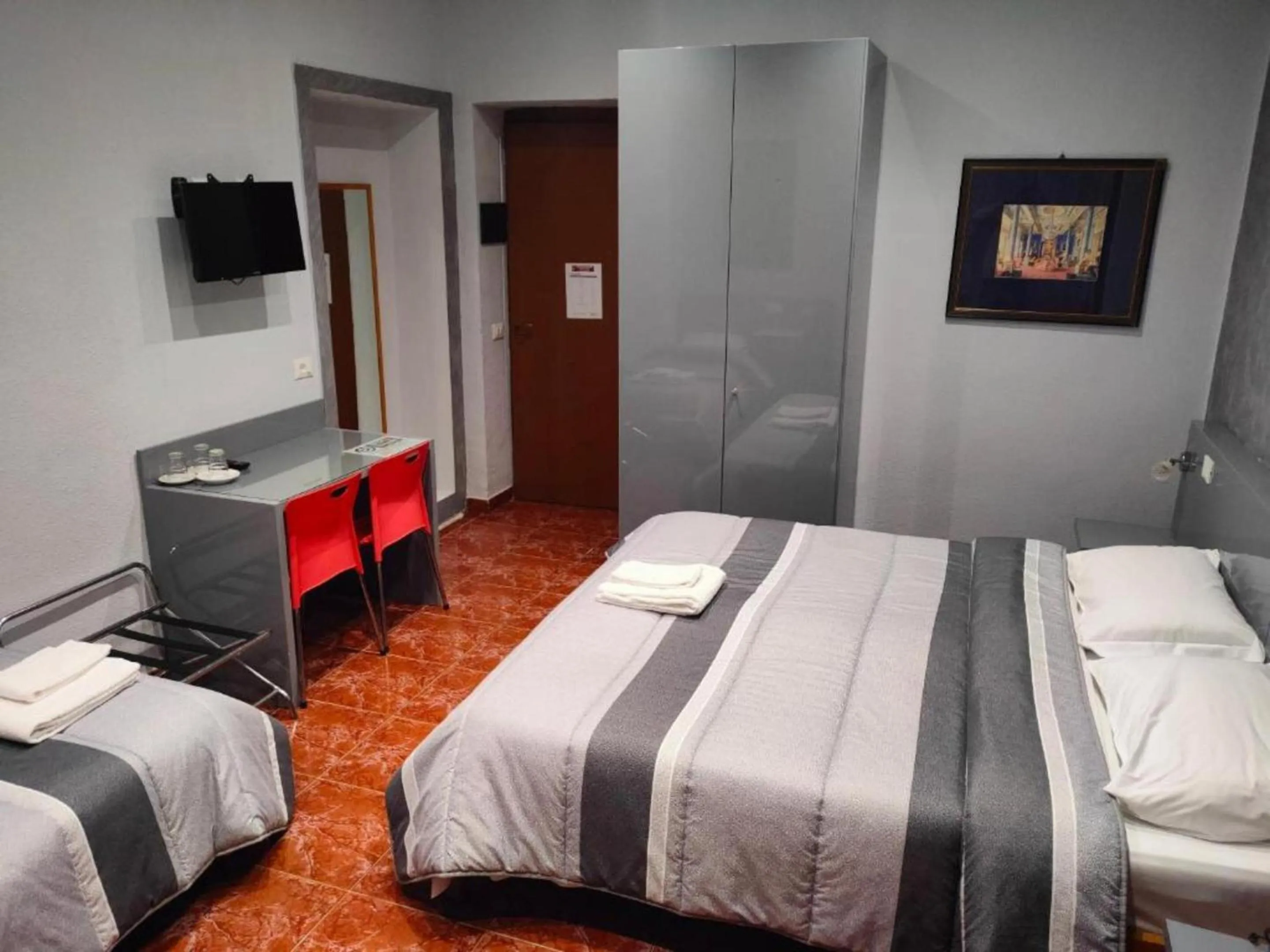 Bed in Hotel Convertini