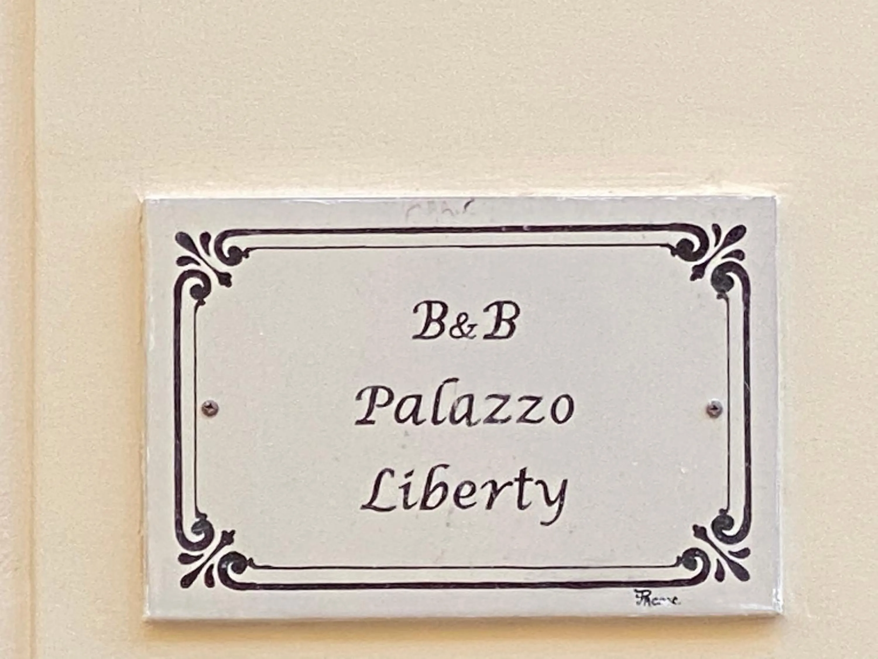 Property logo or sign in Palazzo Liberty