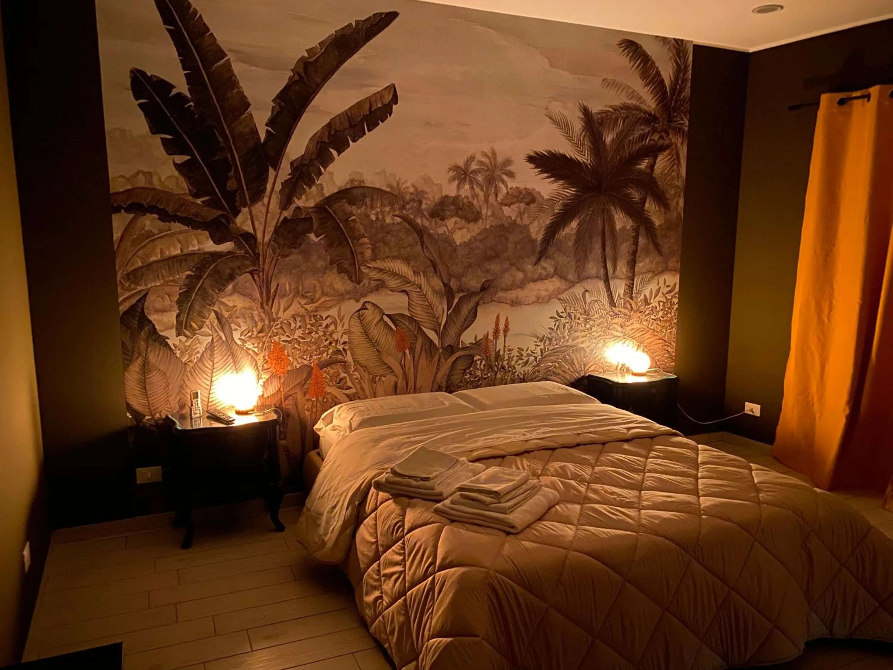 Bed in Palazzo Liberty