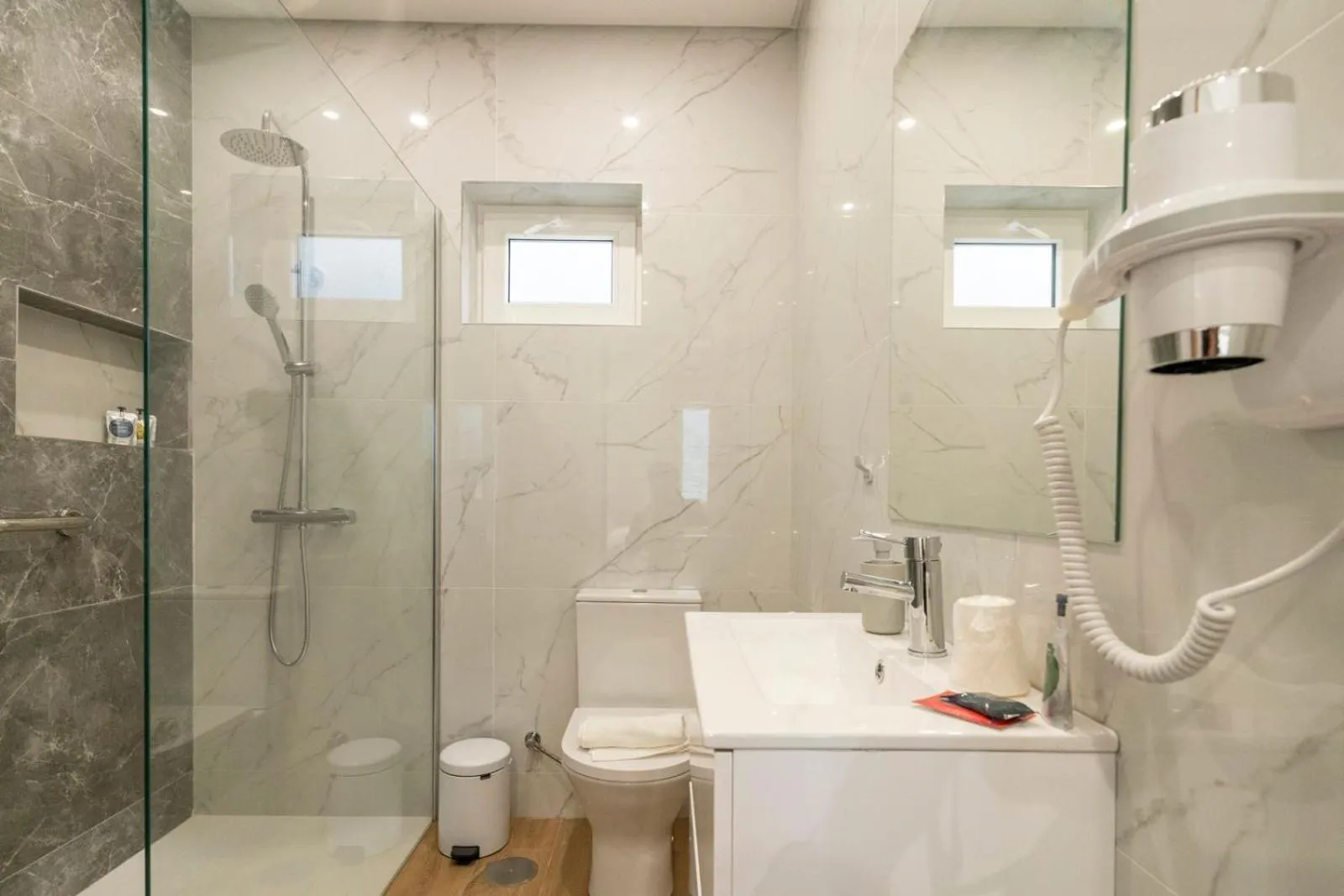 Shower in Madeira Surf Lodge