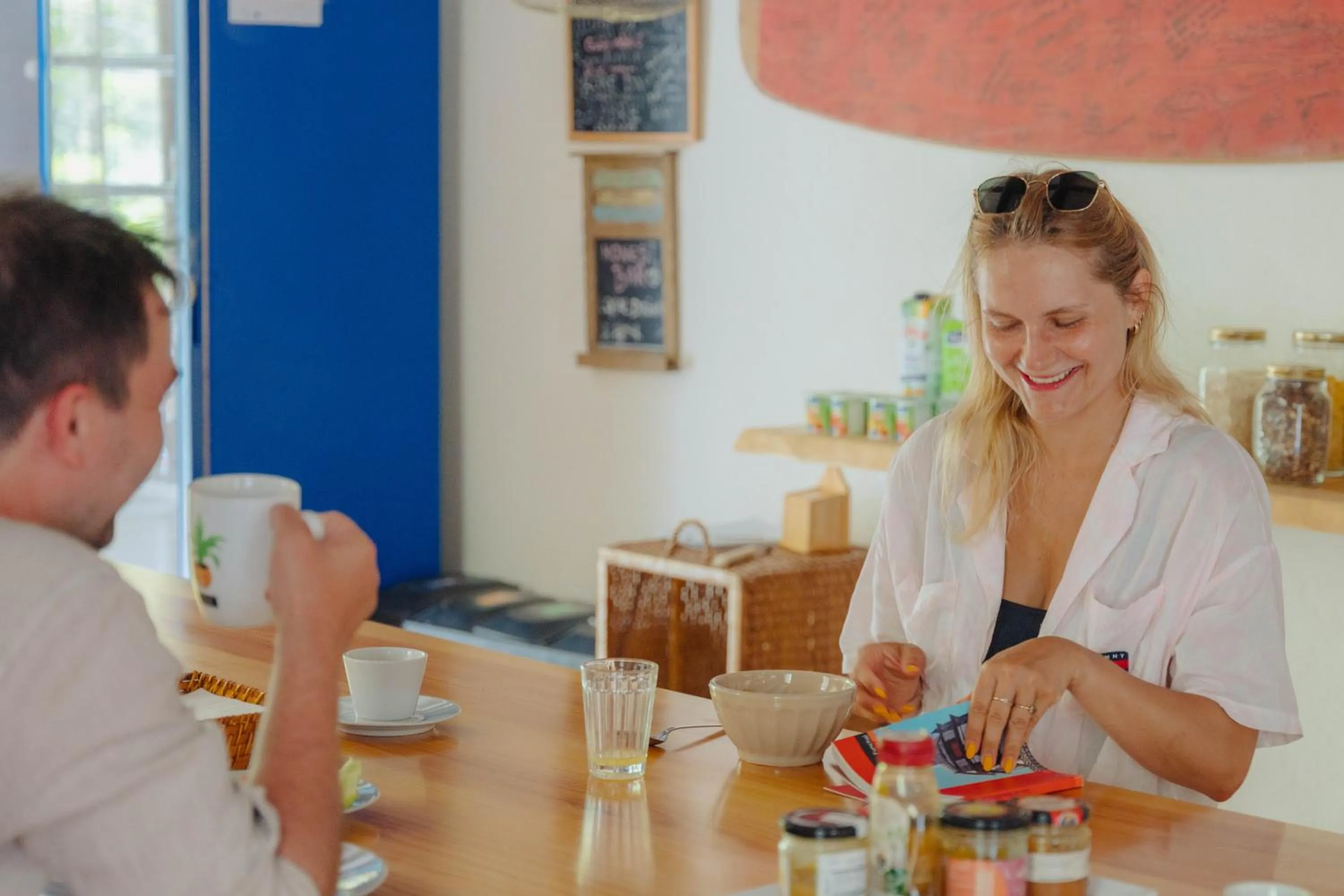 People in Madeira Surf Lodge